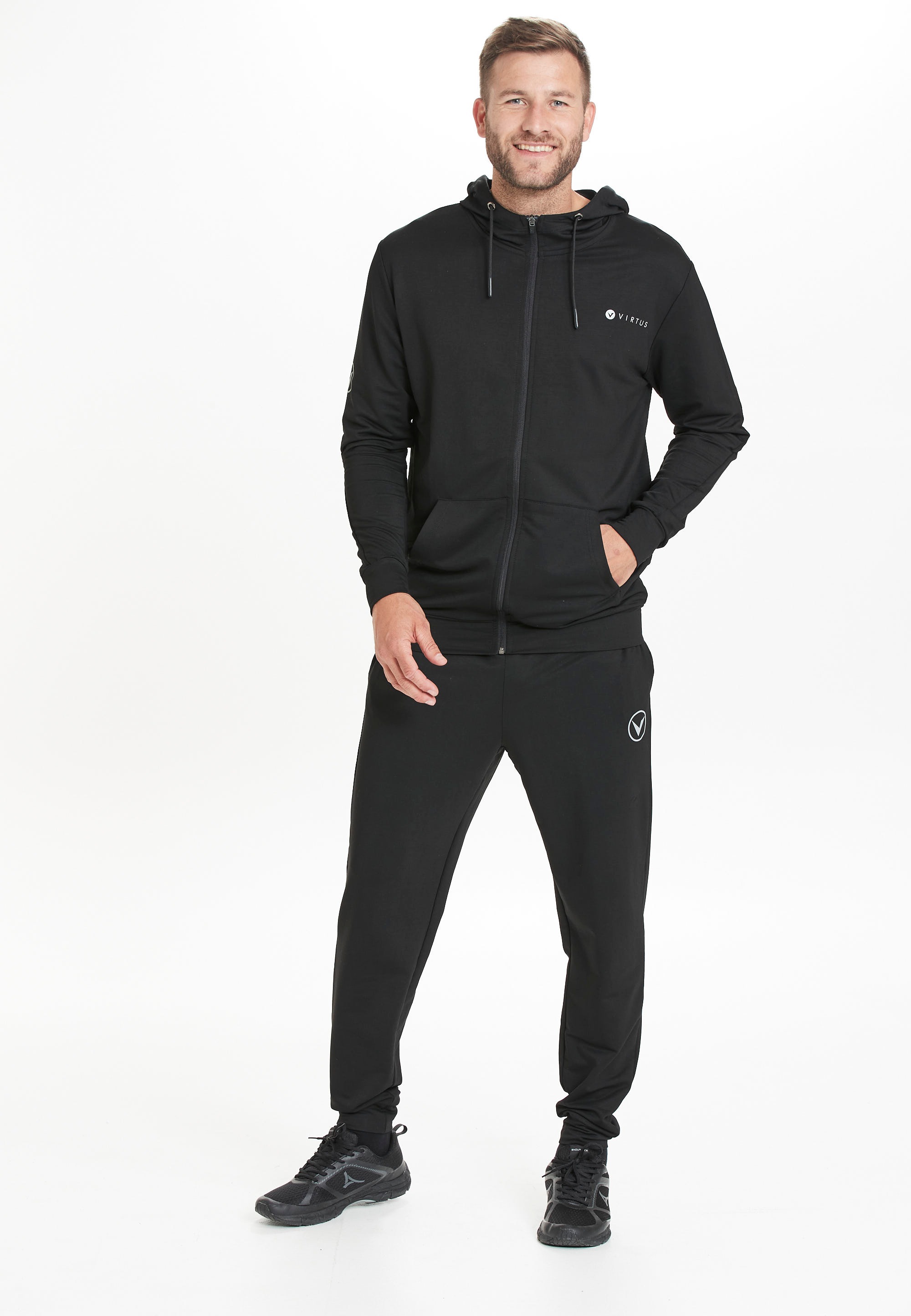 Virtus Sweatshirt »Brent«, mit extra hohem Viskoseanteil