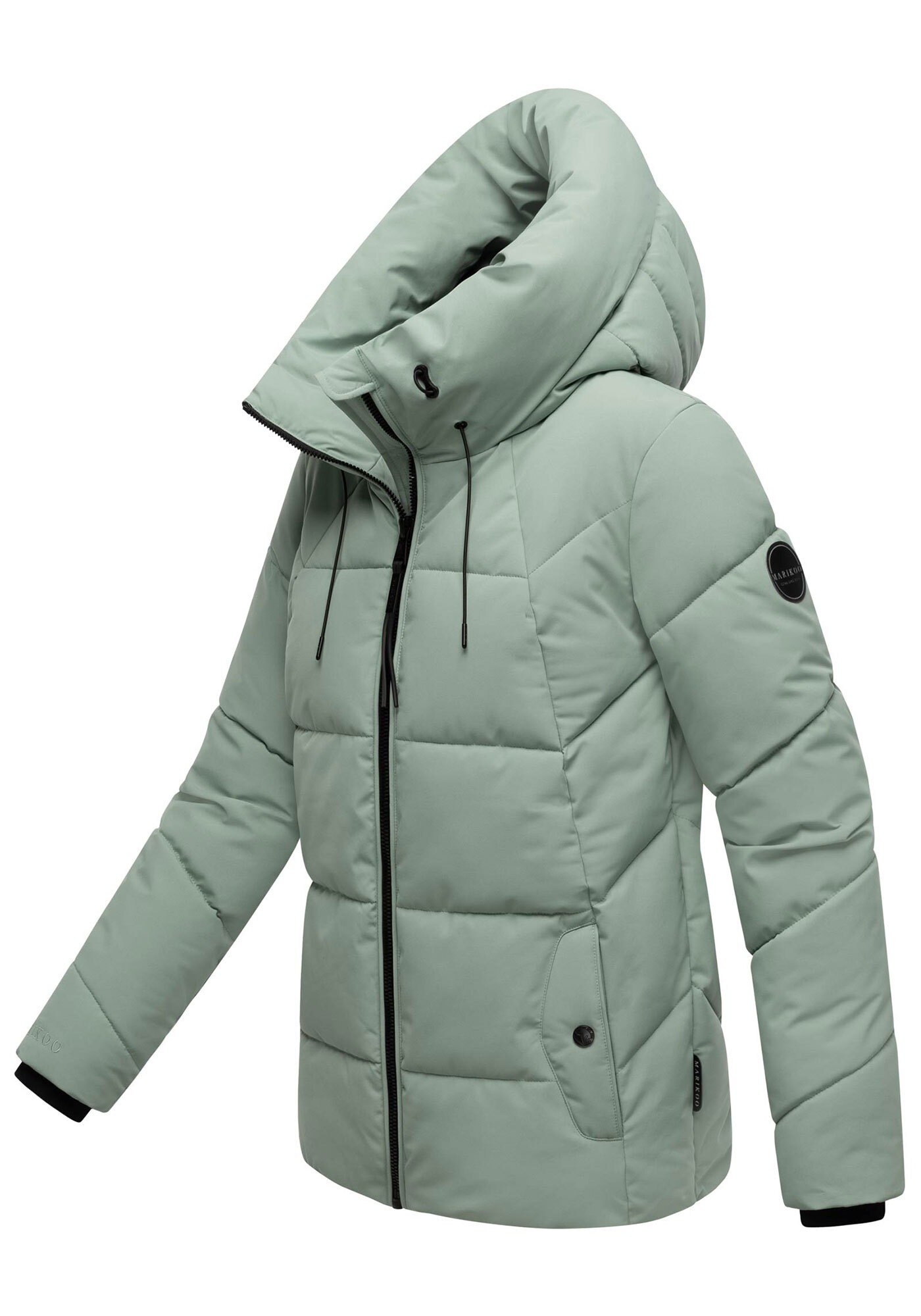 Marikoo Winterjacke »Kuscheltatze«, mit extra hohem Kragen