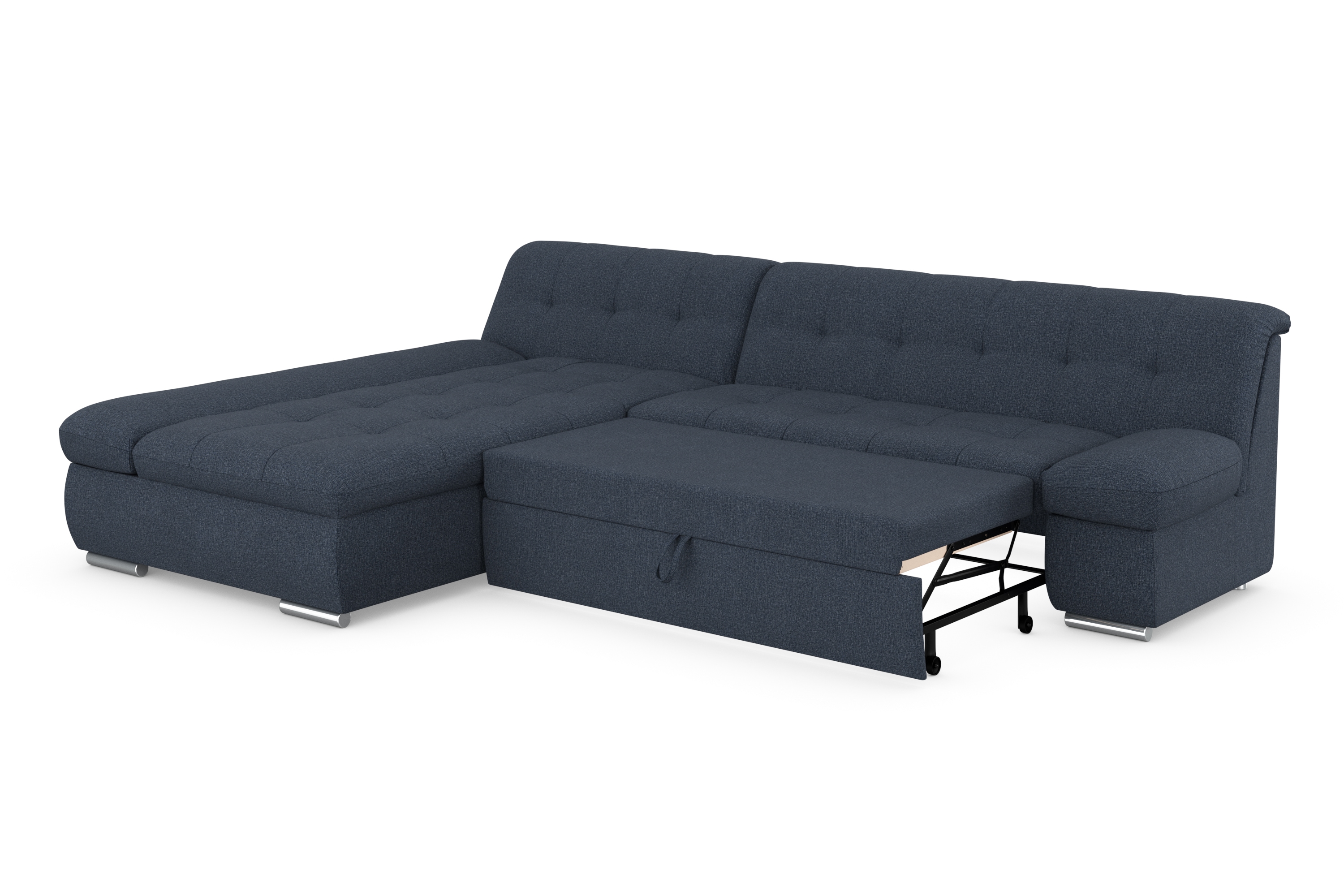 DOMO collection "MONA 297x173 cm, modern und komfortabel" whlw. mit Bettfunktion, L-Form