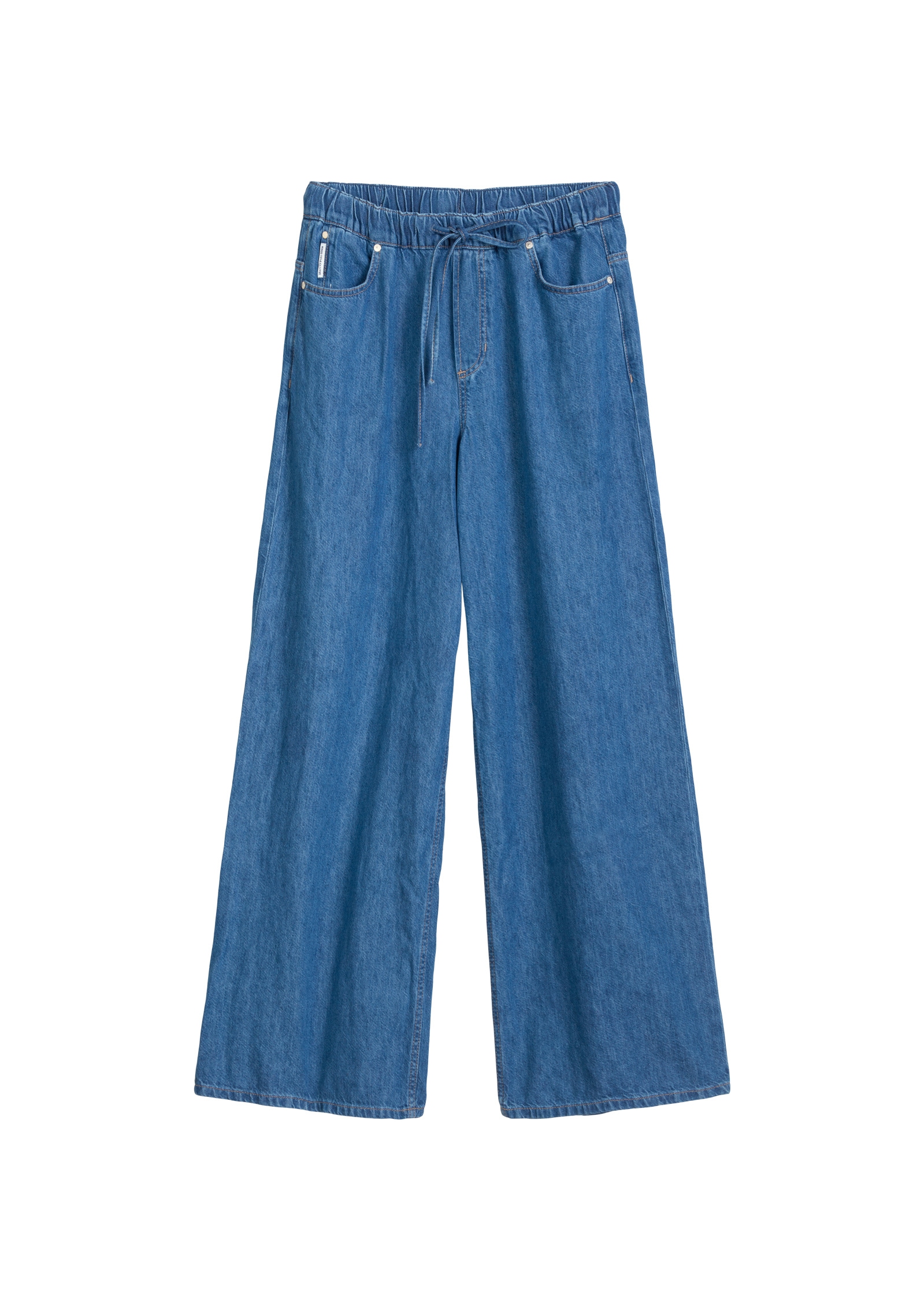 Marc O'Polo DENIM Weite Jeans »mit recyeltem Leinen-Garn«