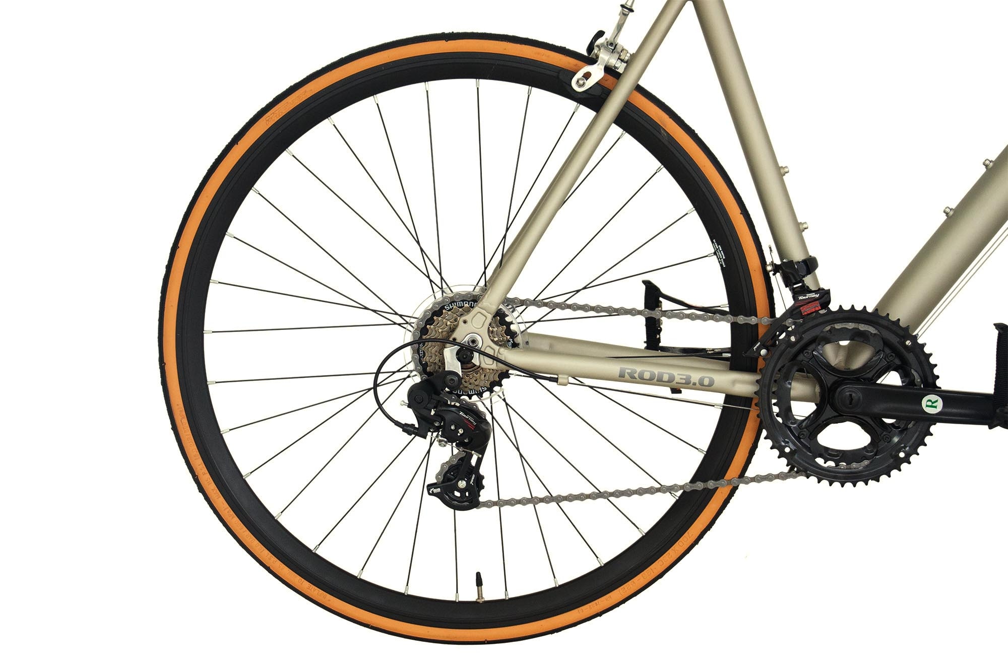WYNN Rennrad »Rennrad 28 Zoll Shimano Tourney ROD3.0« 14 Gang Shimano Tourney Schaltwerk Kettenschaltung