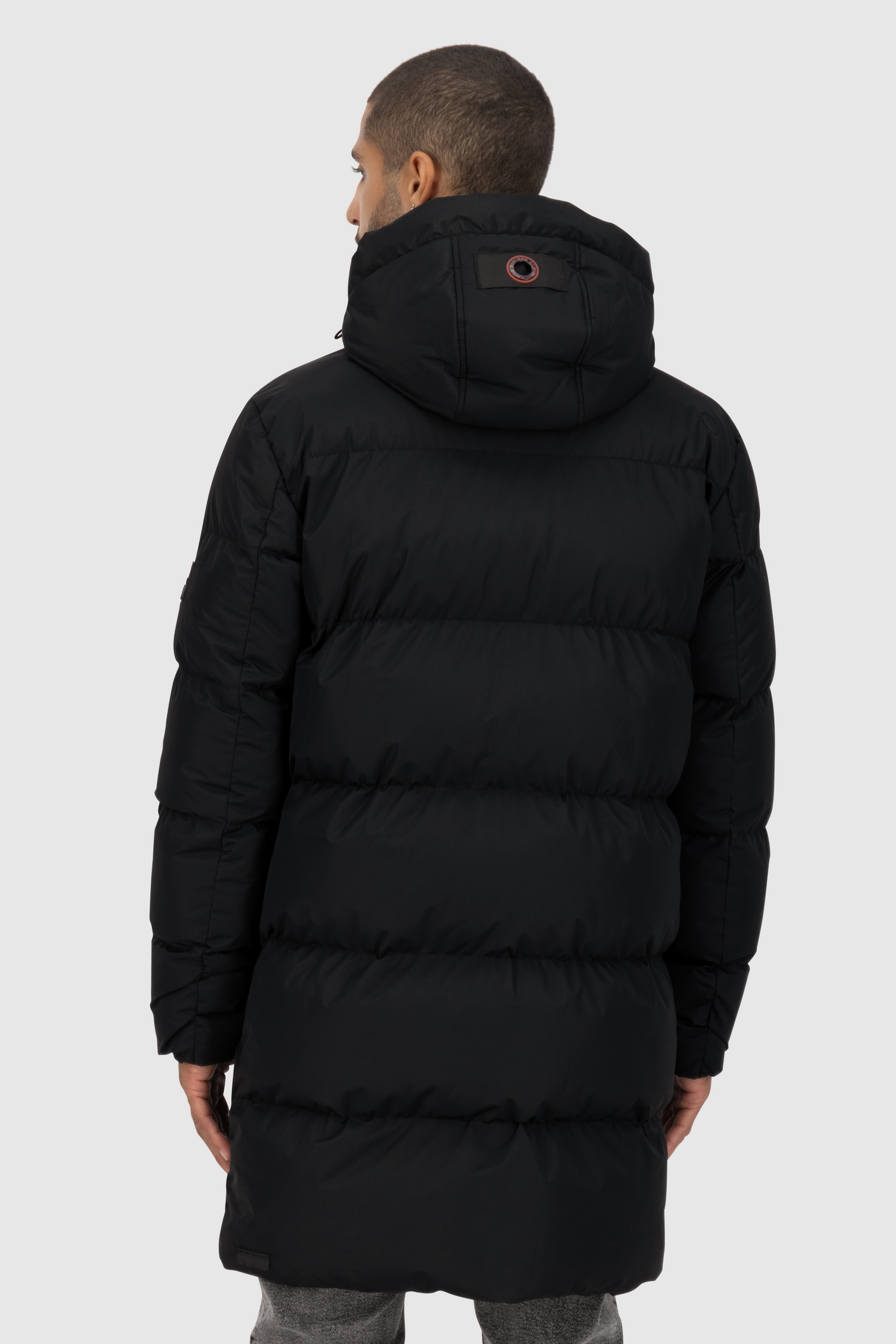 Alife & Kickin Steppjacke »Herren NinoAK A«, mit Kapuze, lange Jacke mit gefütterter Kapuze und bequemer Schnittform