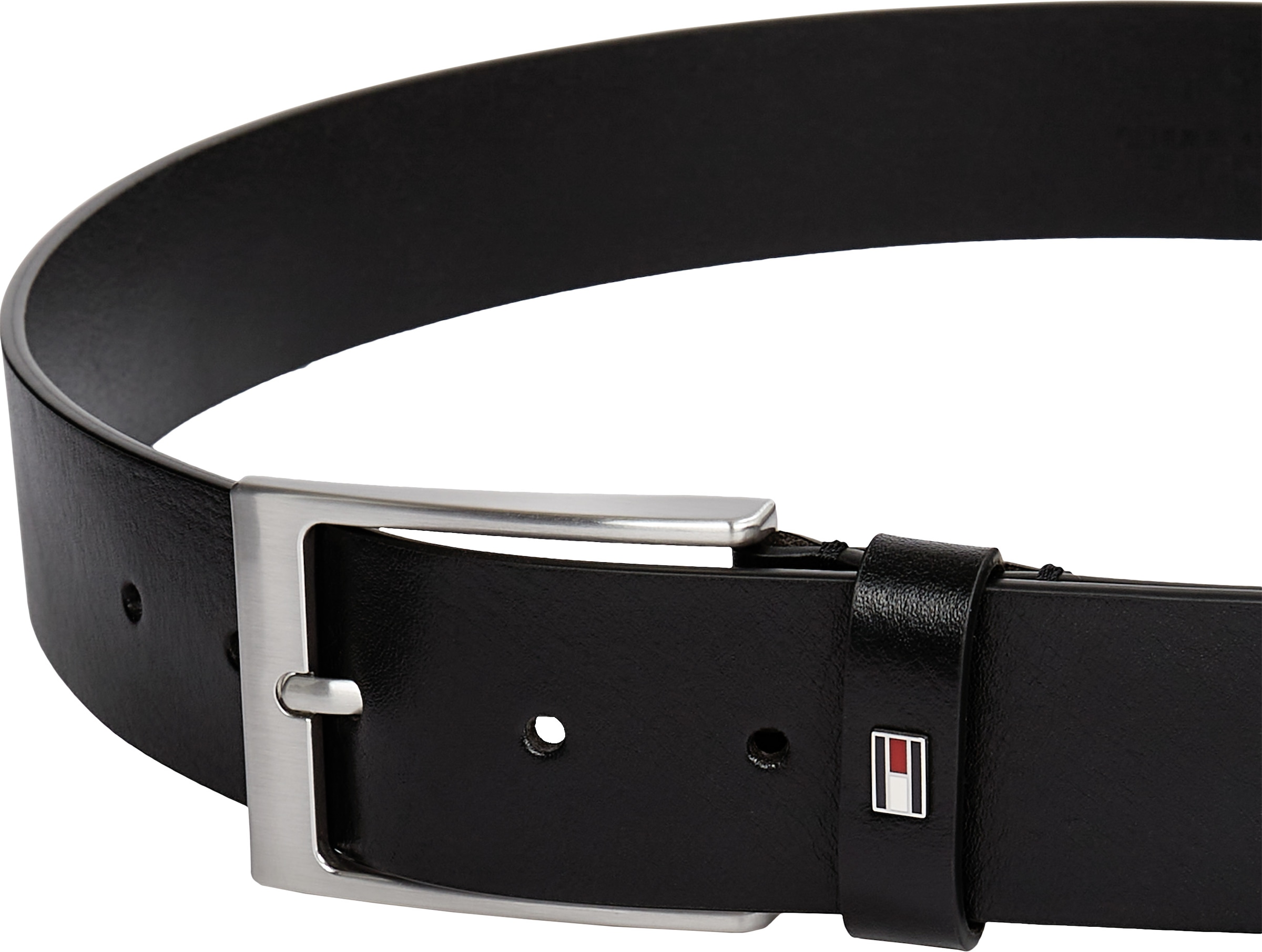 Tommy Hilfiger Ledergürtel »LAYTON 4.0«, Größenverstellbar