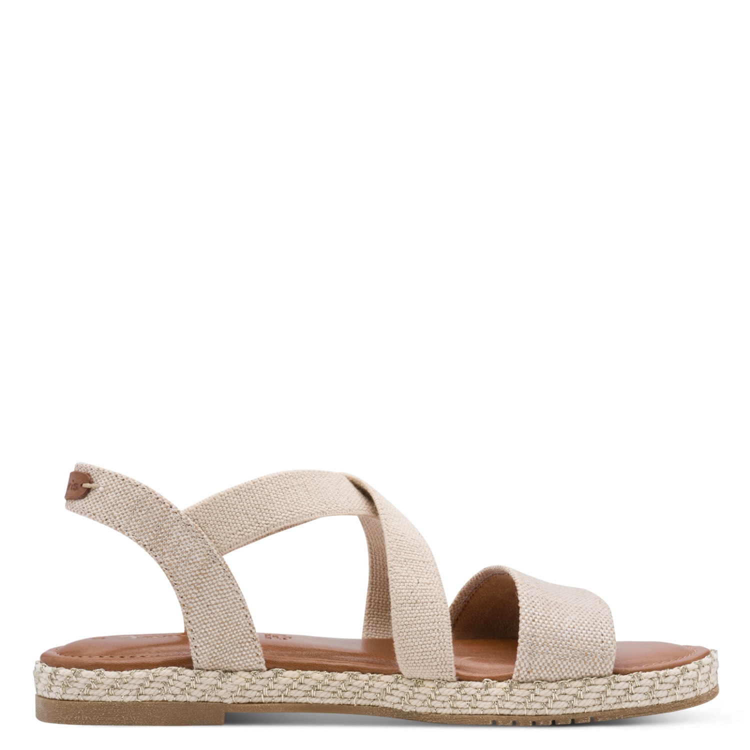 Tamaris Riemchensandale  Sommerschuh, Sandalette mit bestickter Sohle
