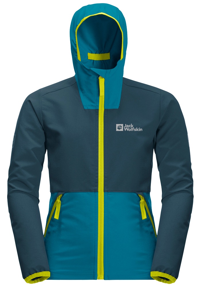 Jack Wolfskin Softshelljacke "TURBULENCE B" mitKapuze günstig online kaufen