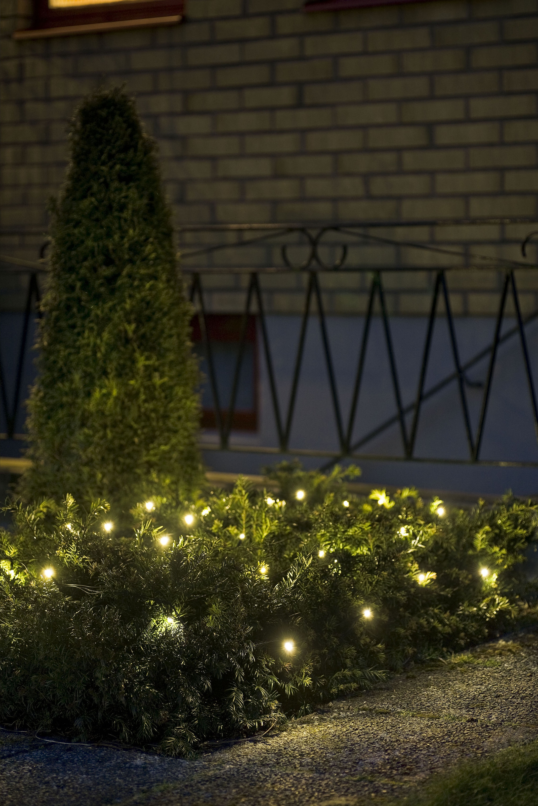 KONSTSMIDE LED-Lichternetz »Weihnachtsdeko 32 St.-flammig, bestellen warm aussen«, LED BAUR Dioden 32 weiße | Lichternetz