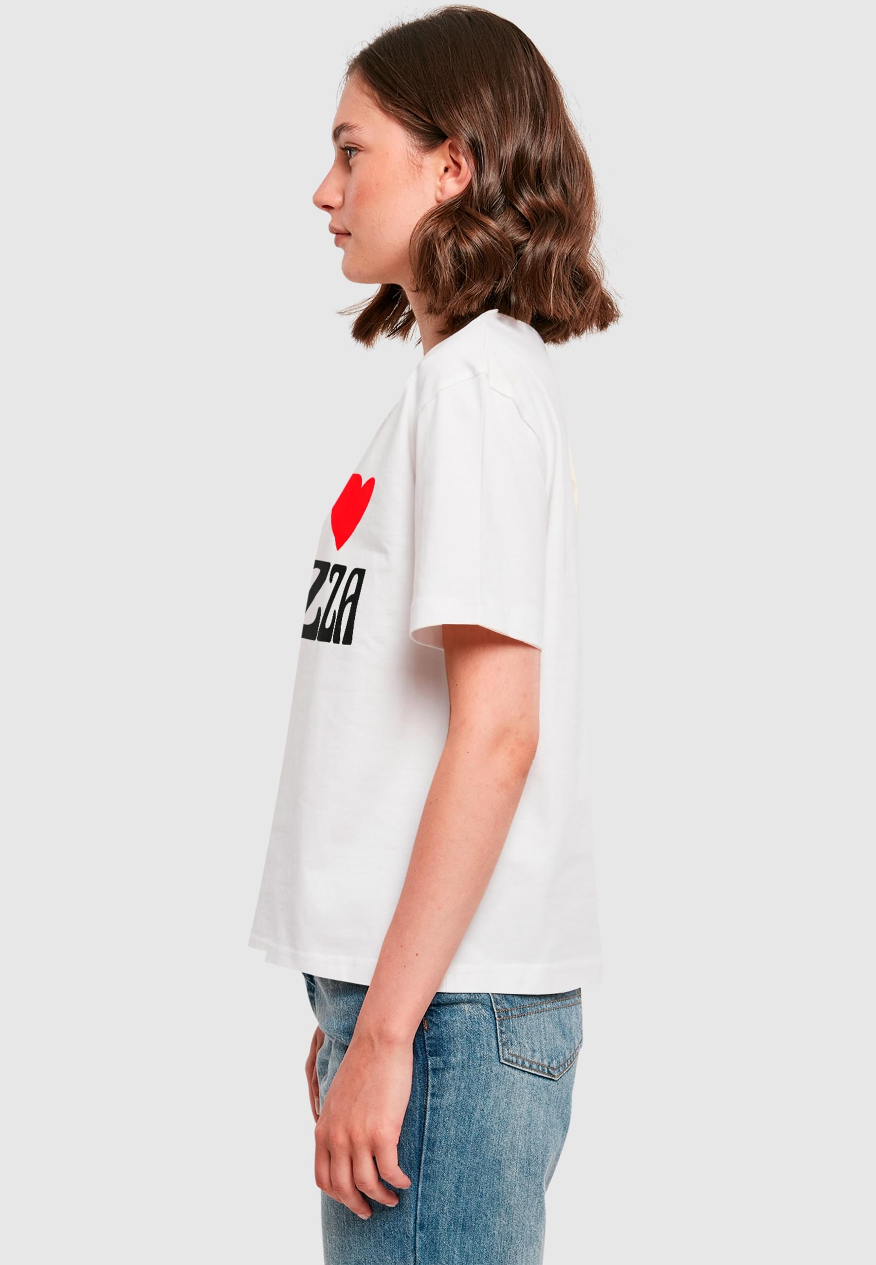Miss Tee T-Shirt »Miss Tee Pizza Love Tee«, (1 tlg.)