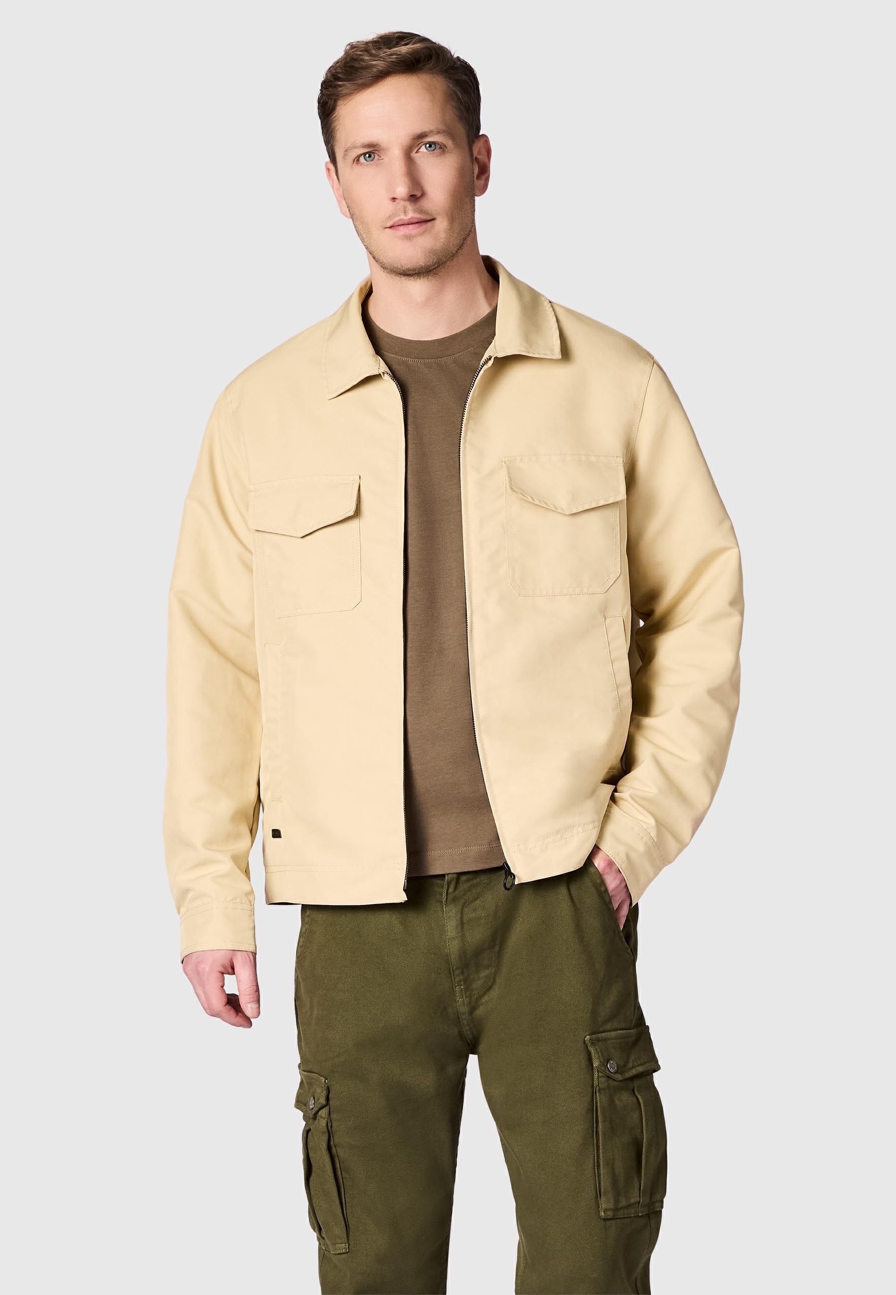 Ragwear Hemdjacke »Dyphner YOUMODO« ohne Kapuze Wasserabweisende Übergangsjacke mit Hemdkragen