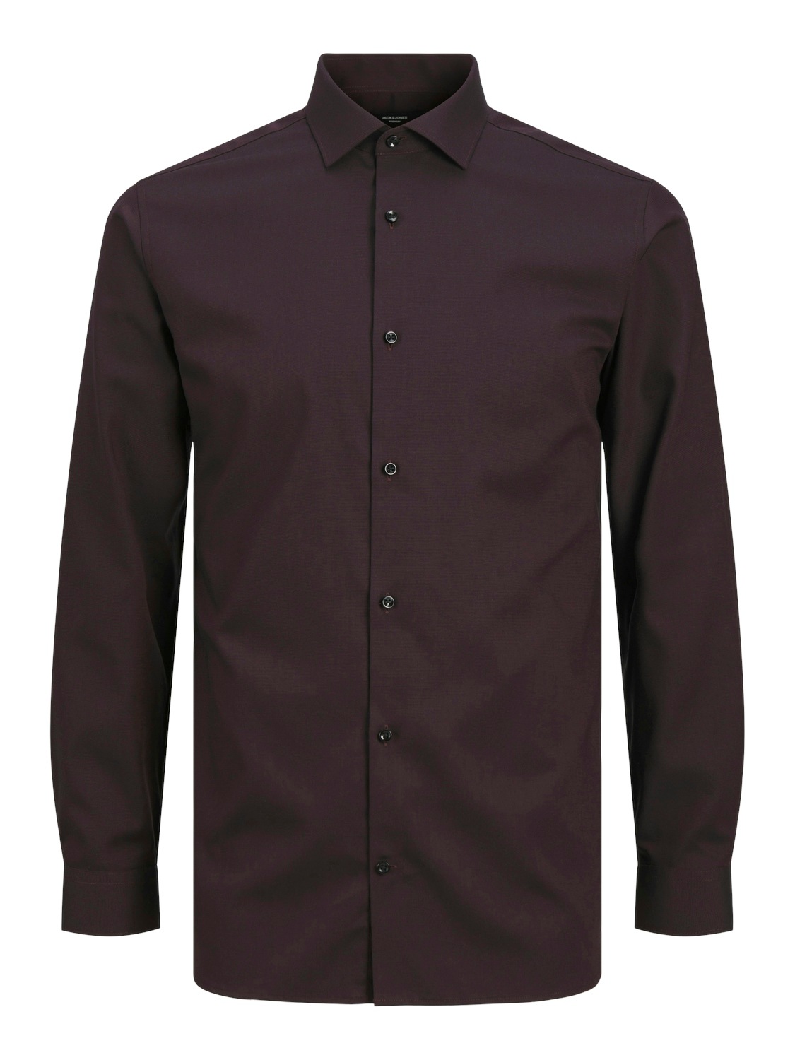 Jack & Jones Langarmhemd »JPRBLAPARKER Slim Fit Hemd, atmungsaktiv, ideal für den Alltag«, unifarben, modisch, slim fit, Baumwolle, Hemdkragen