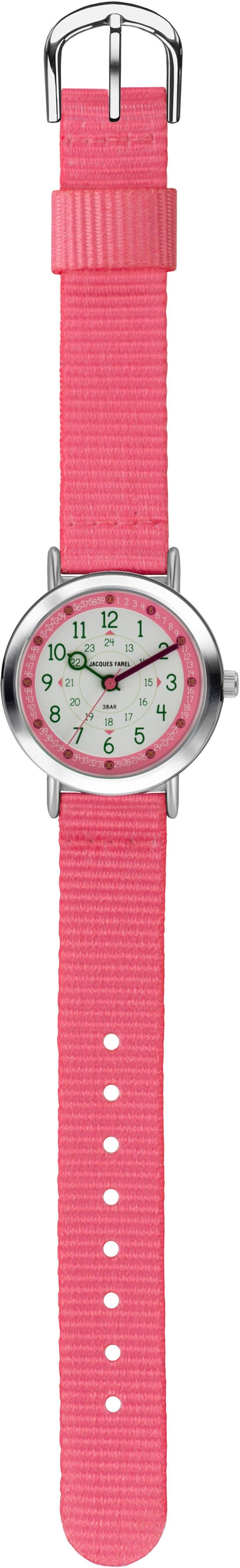 Jacques Farel Quarzuhr »KOP 24«, Armbanduhr, Kinderuhr, Mädchenuhr, ideal auch als Geschenk