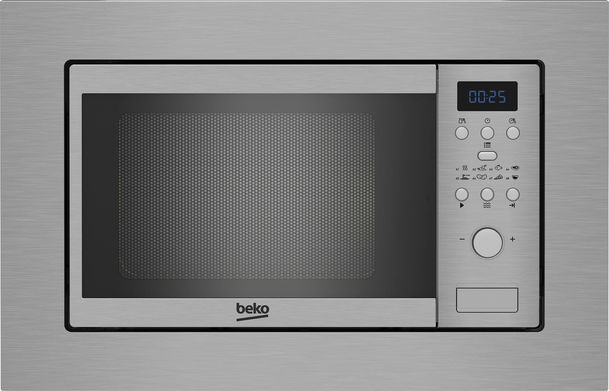 BEKO Einbau-Mikrowelle "BMOB17131X" Mikrowelle 700 W günstig online kaufen