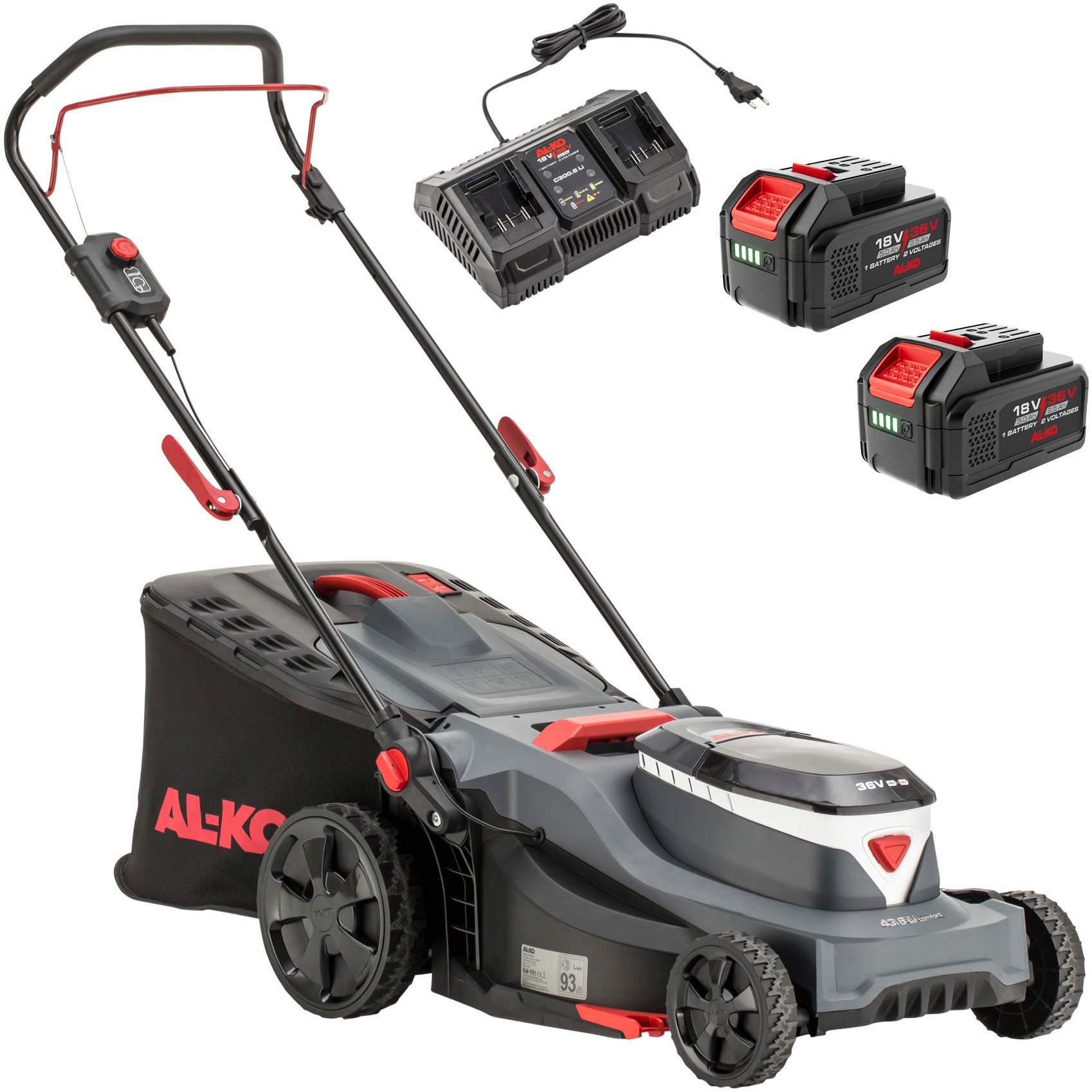 AL-KO Akkurasenmäher "43.6 Li COMFORT SET"