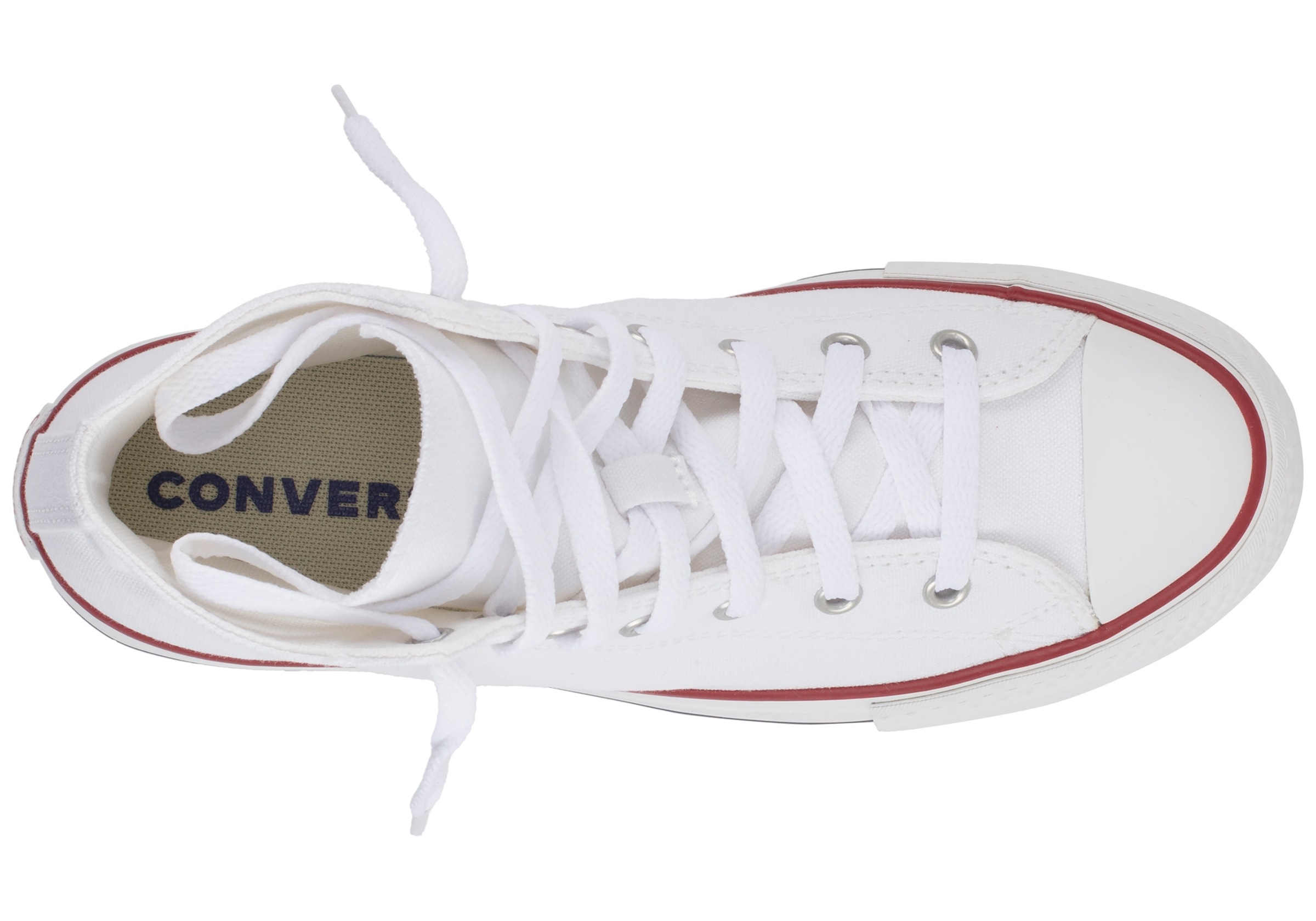 Baskets montantes enfant Converse CHUCK TAYLOR ALL STAR EVA LIFT FOUNDATION HI Blanc 36,37,38,39,40,35 1/2,37 1/2,38 1/2 filles 3