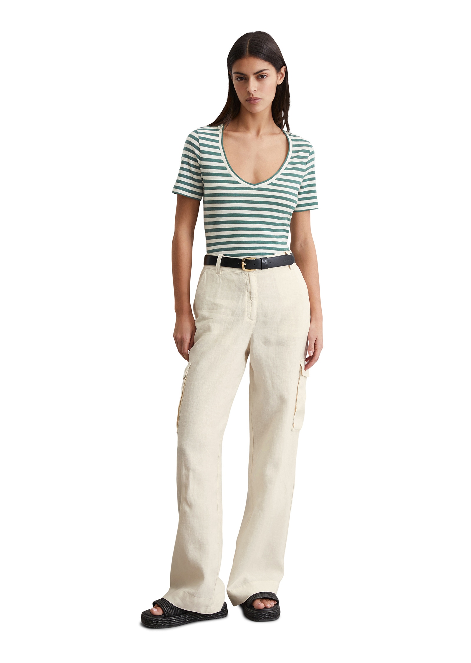 Marc O'Polo T-Shirt »aus Organic Cotton Slub Jersey«