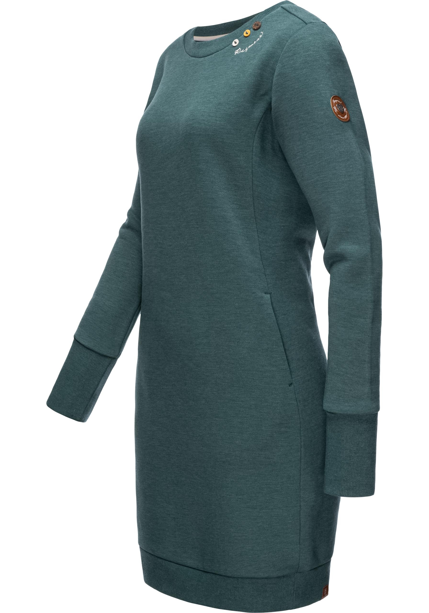 Ragwear Sweatkleid »Menita Intl.«, stylisches Langarmkleid für den Winter