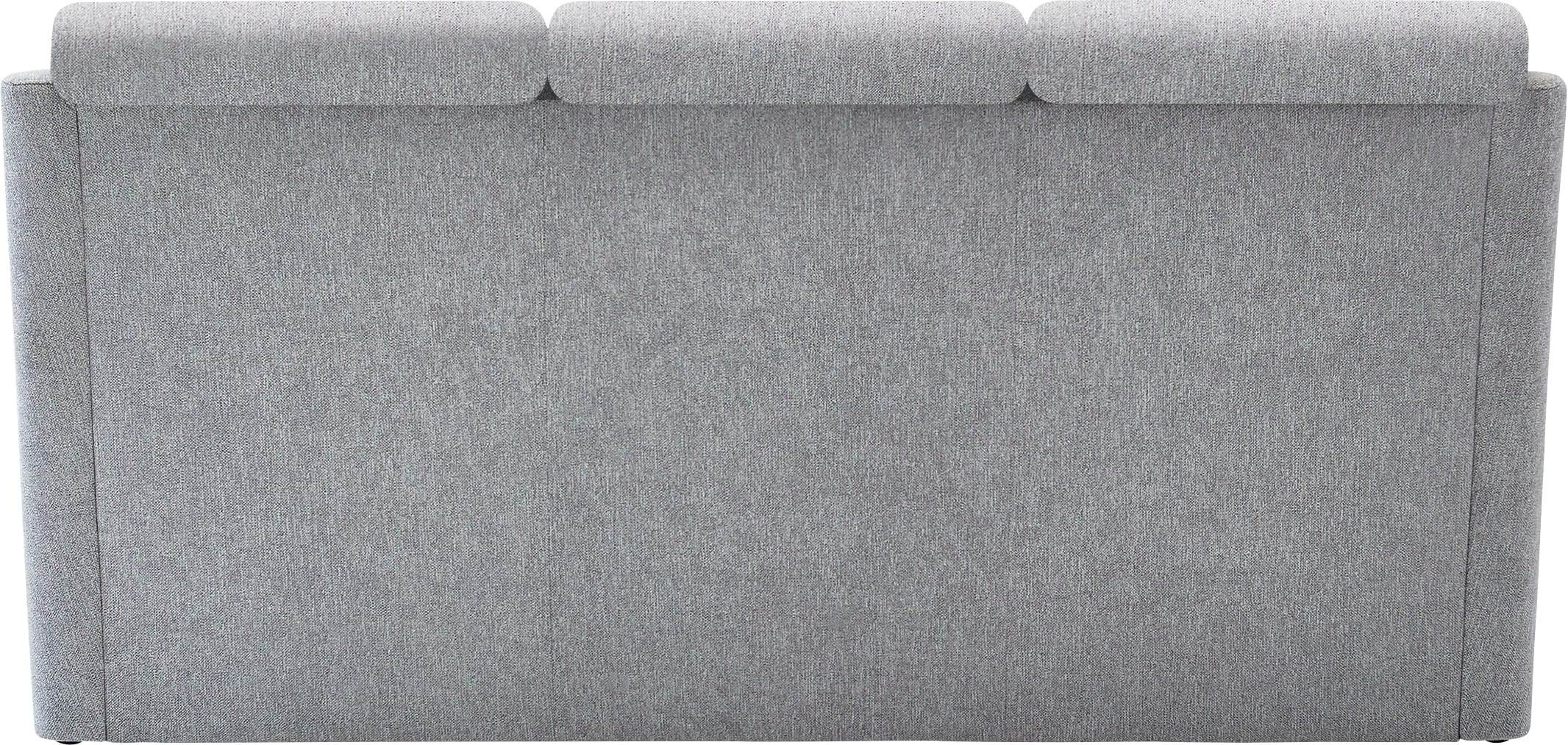 VILLA BECK 3-Sitzer »Varese«, (1 St.), Kopfteilverstellung, wahlweise mit Sitzvorzug, in Sitzhöhe 49 cm