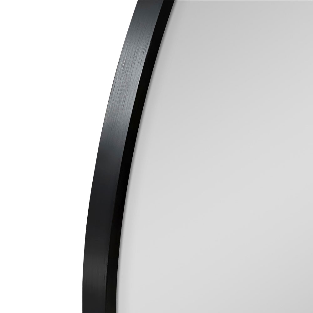 Talos Badspiegel »Picasso schwarz 50x90 cm«, hochwertiger Aluminiumrahmen