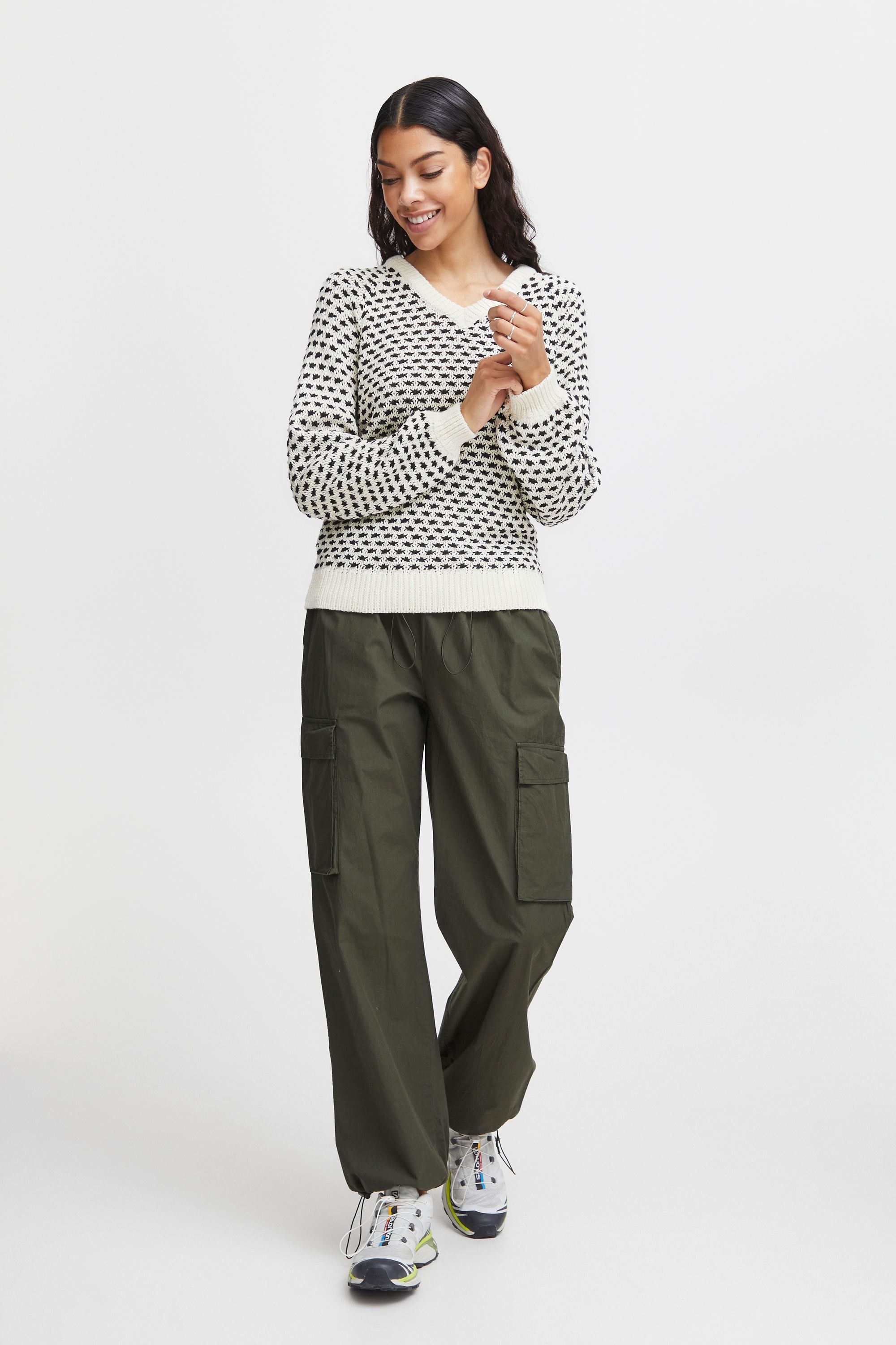 b.young Strickfleece-Pullover »Strickpullover BYOlena«