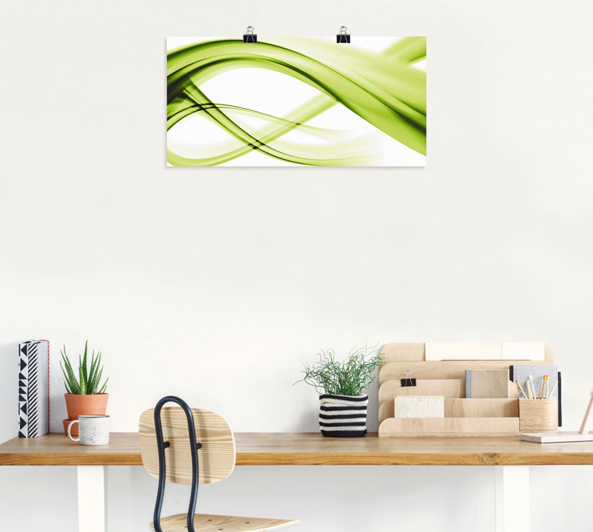 Artland Wandbild »Abstrakte Komposition«, Gegenstandslos, (1 St.), als Leinwandbild, Poster in verschied. Größen