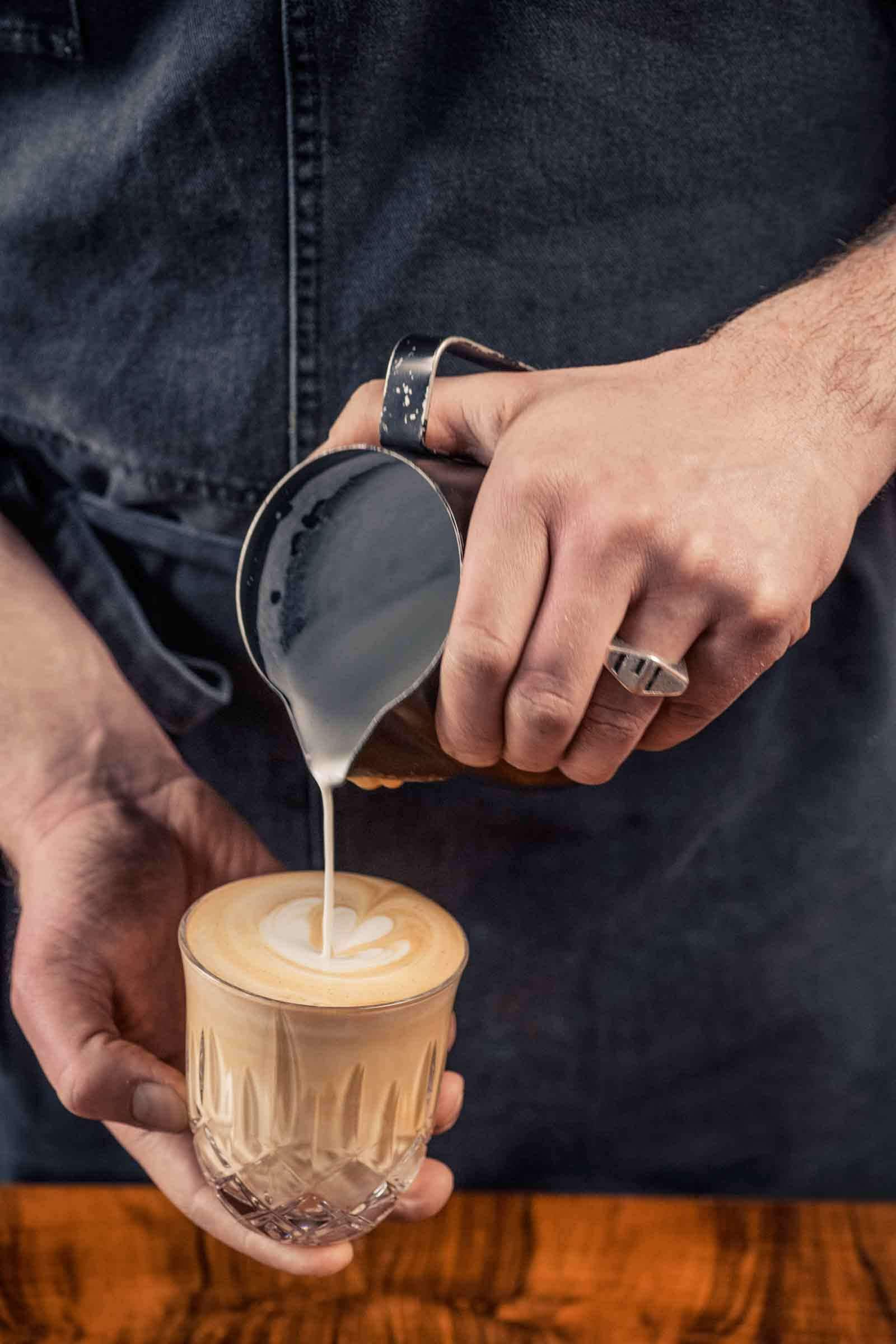 Nachtmann Glas »Cappuccino/Flat White Gläser Noblesse Barista 234 ml 2er Set transparent«