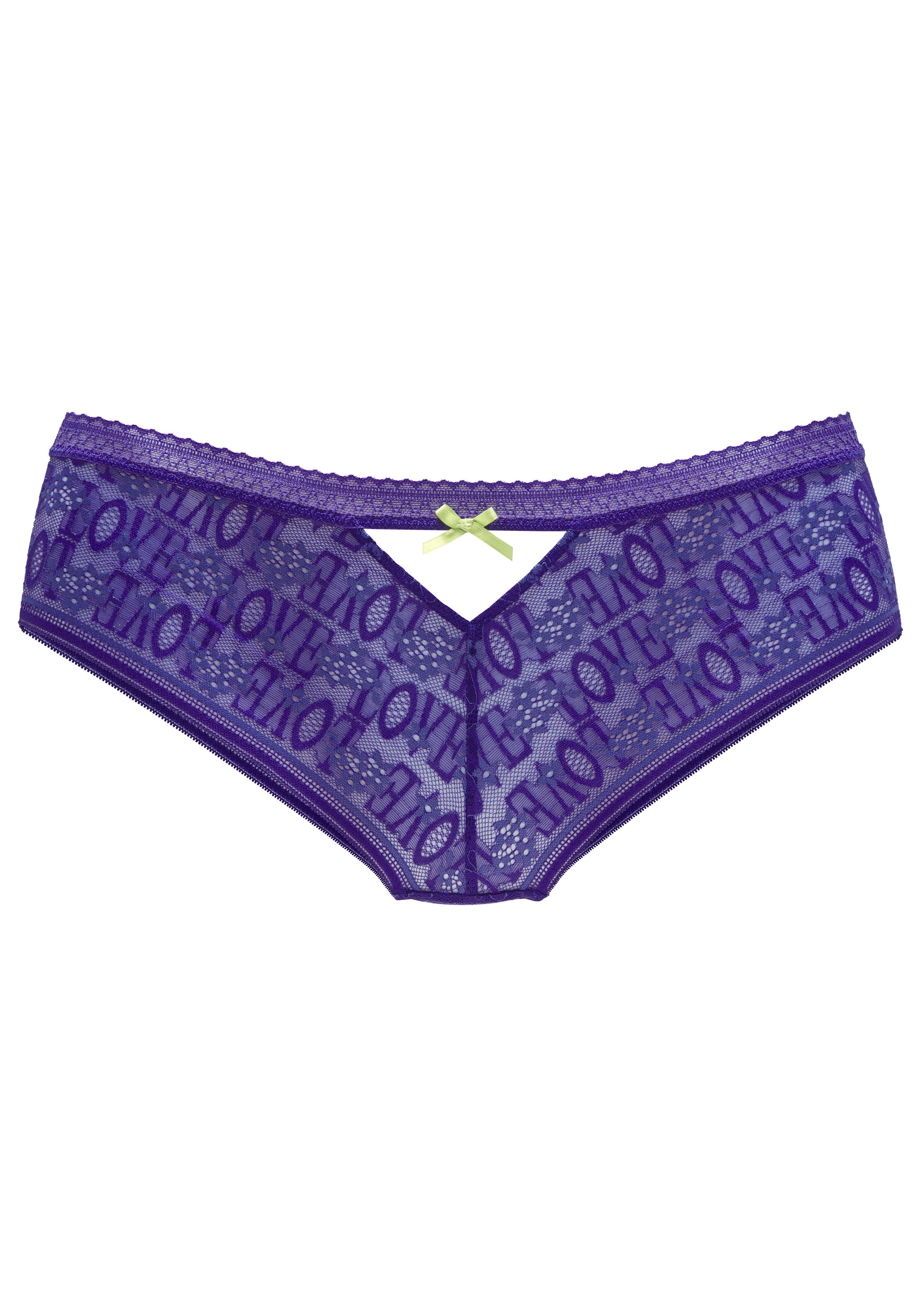 Vivance Stringpanty, aus Spitze mit „LOVE“-Schriftzug günstig online kaufen
