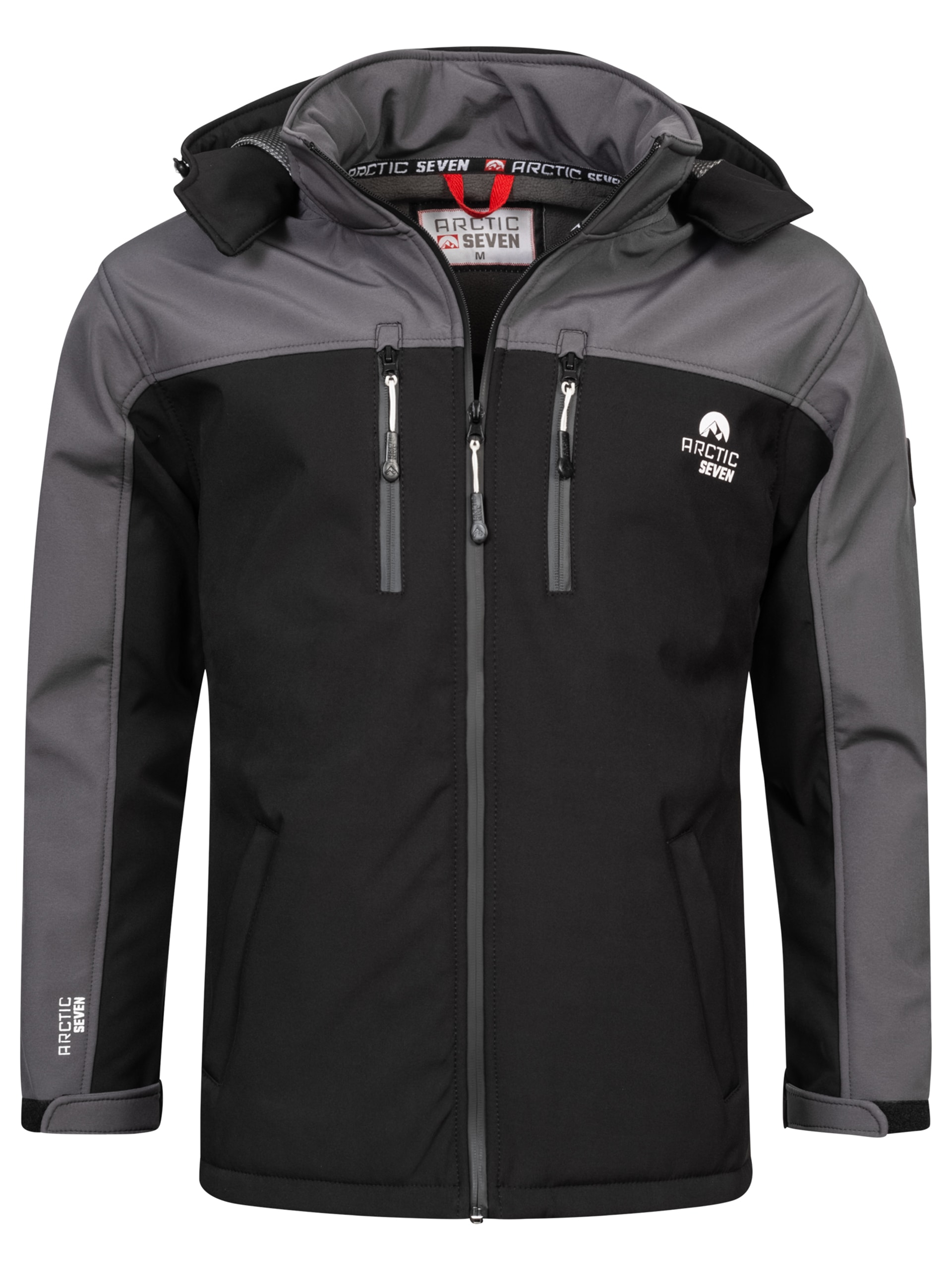 Arctic Seven "ASSurvivo" Outdoorjacke mit abnehmbarer Kapuze