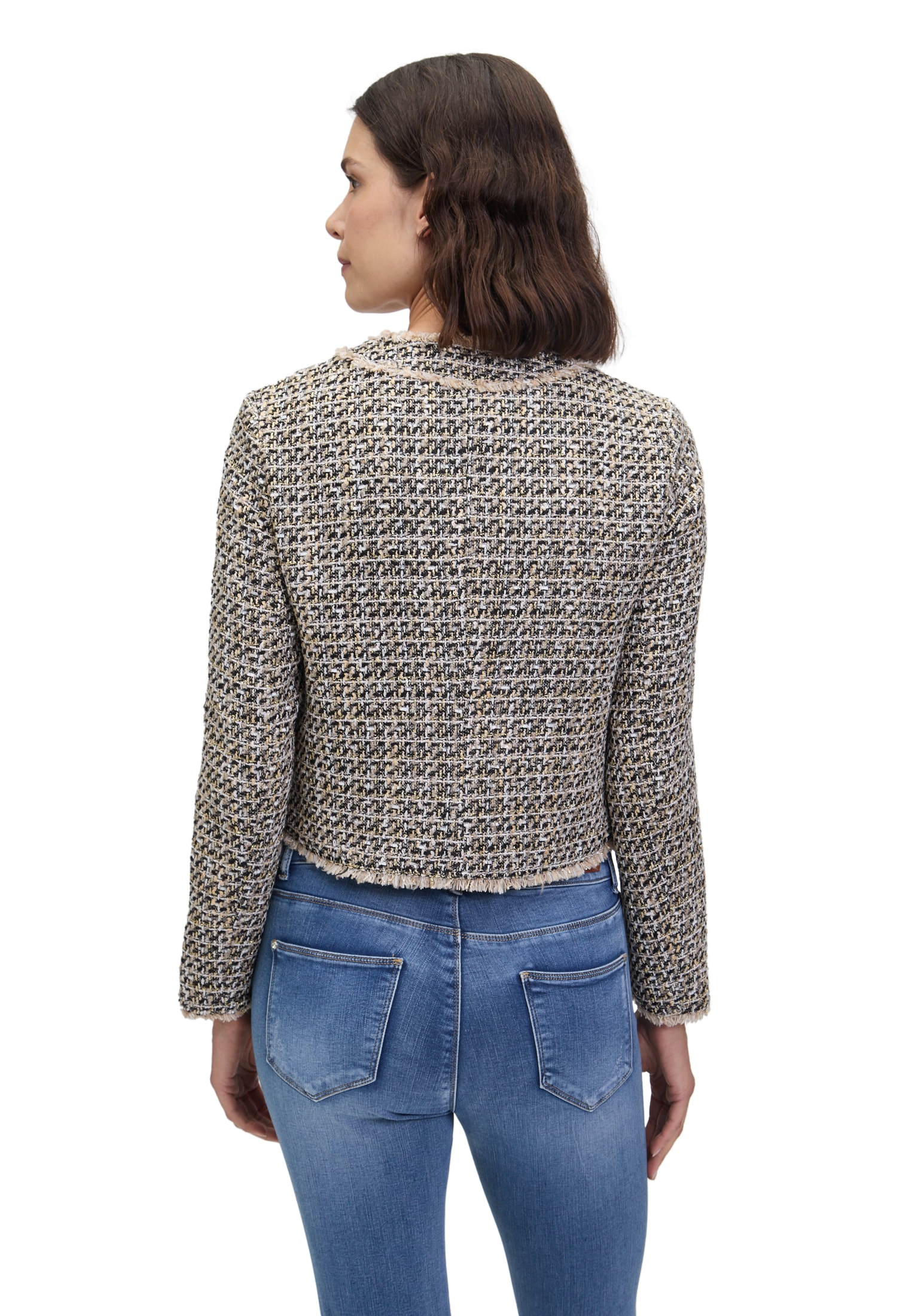 Betty Barclay Jackenblazer »Betty Barclay Blazer-Jacke mit Fransen«
