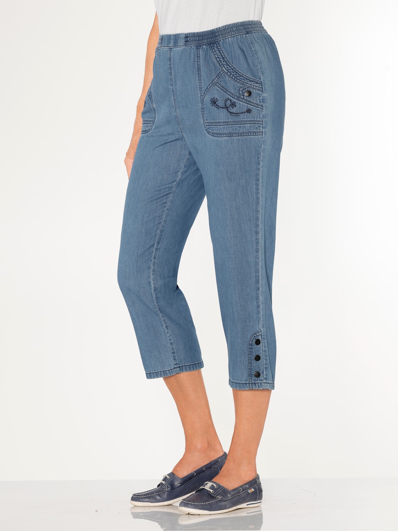 Classic Basics Caprijeans günstig online kaufen