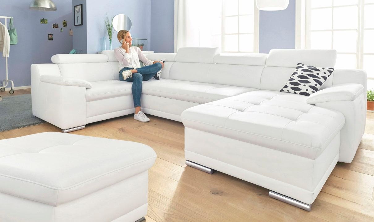 sit&more Wohnlandschaft "Top Andiamo U-Form" mit Kopfteilverstellung, wahlweise mit Schlaffunktion