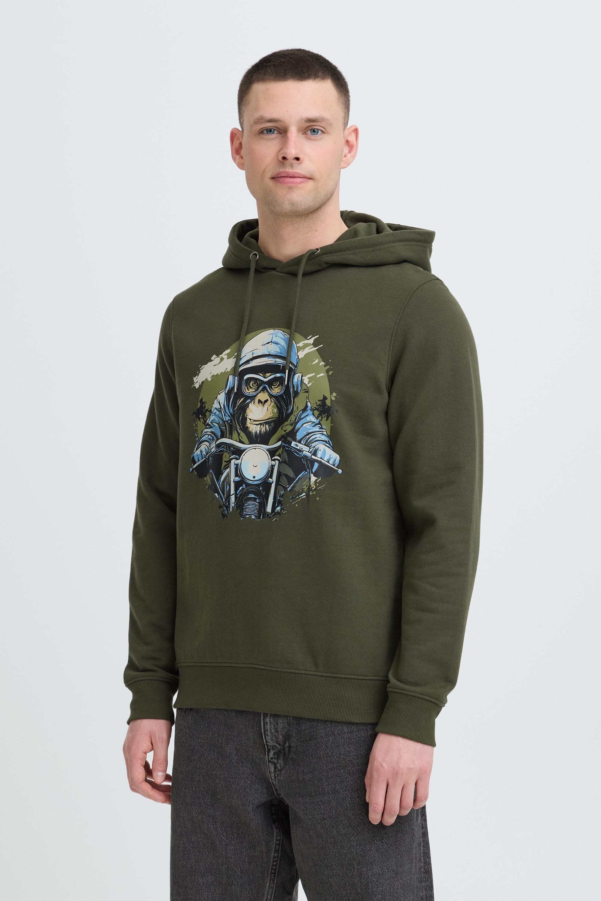 Blend Kapuzenpullover "BHRona Animal print" Hoodie mit Animal Print günstig online kaufen