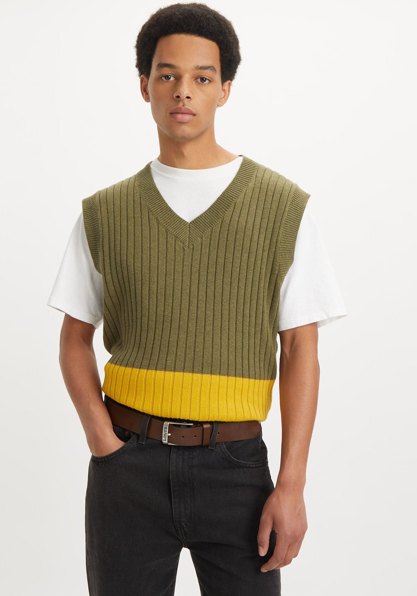 Levis Ledergürtel "NEW DUNCAN" mit Logoprägung auf der Schließe günstig online kaufen