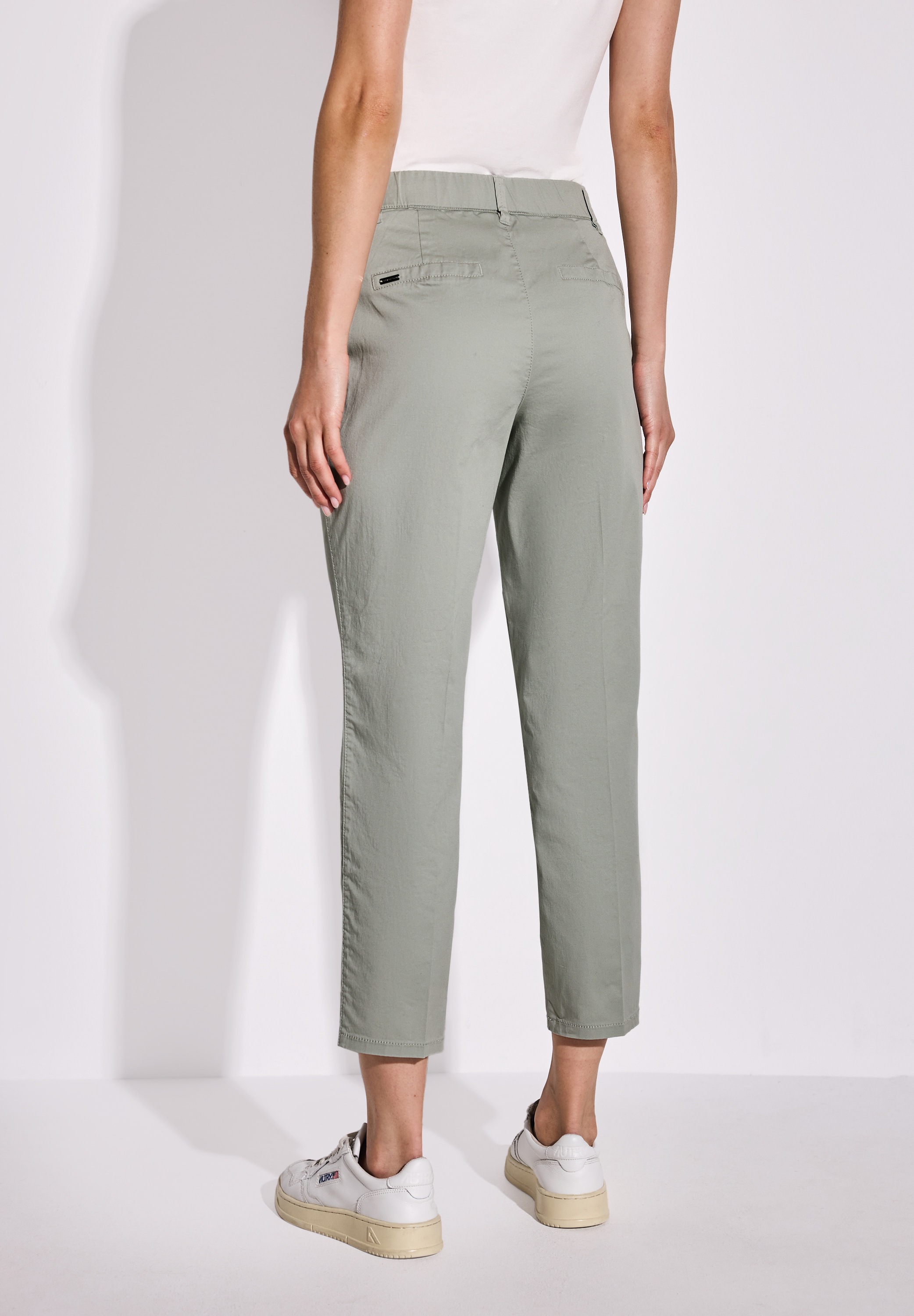 STREET ONE Chinohose, Middle Waist günstig online kaufen
