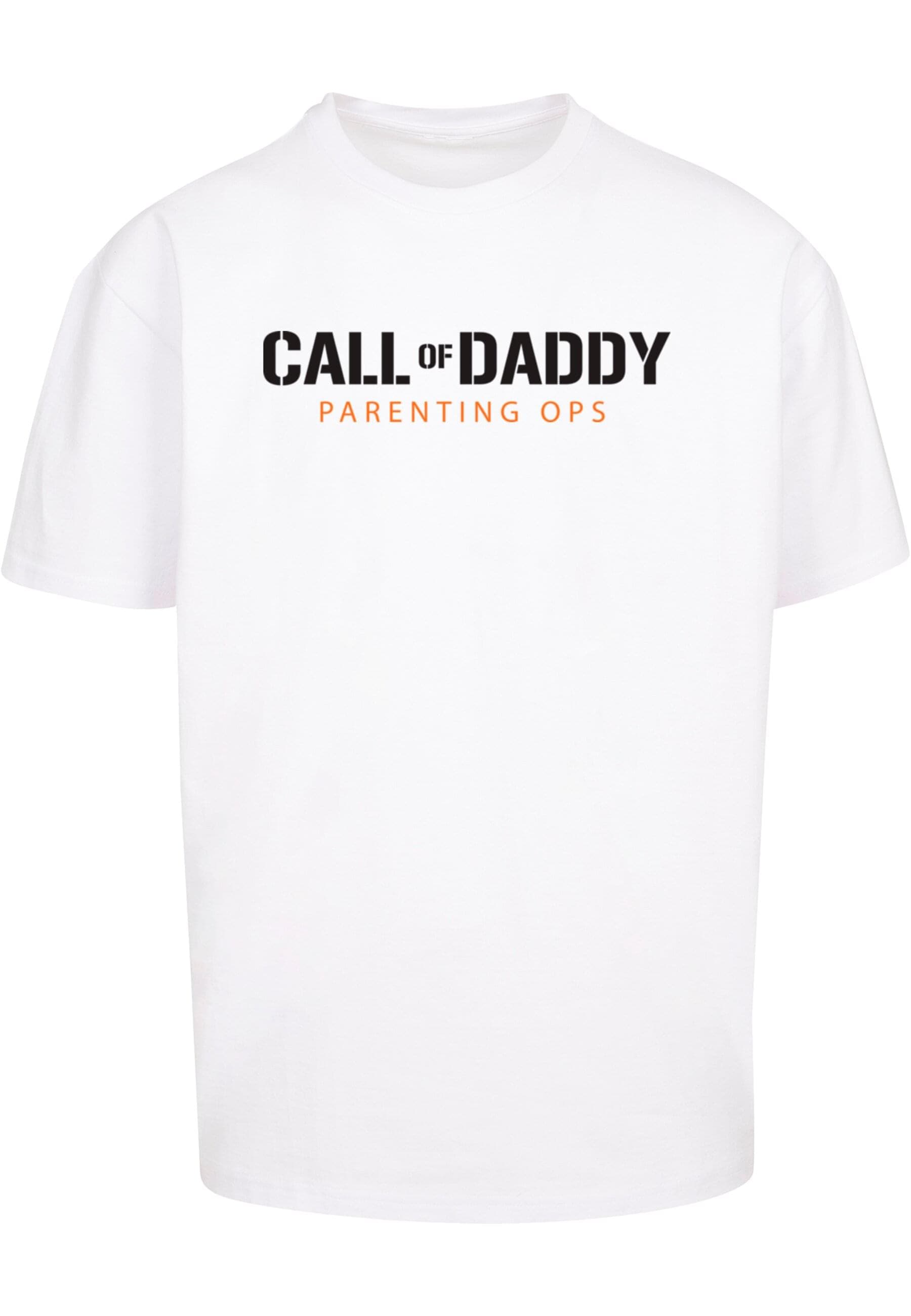 Merchcode T-Shirt "Merchcode Herren Fathers Day - Call of Daddy Heavy Overs günstig online kaufen