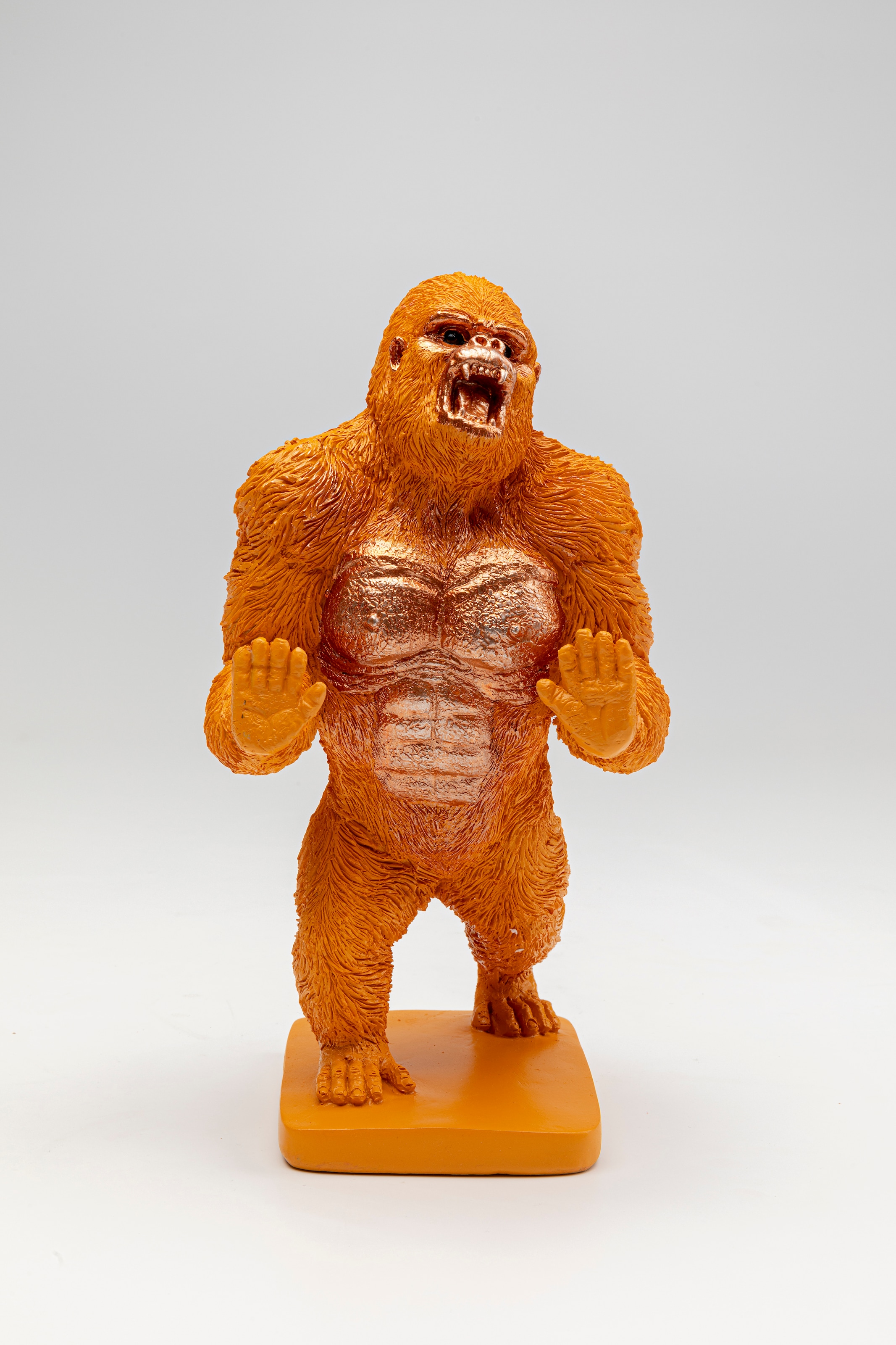 Kare Design Buchstütze »Gorilla Orange« aus Polyresin