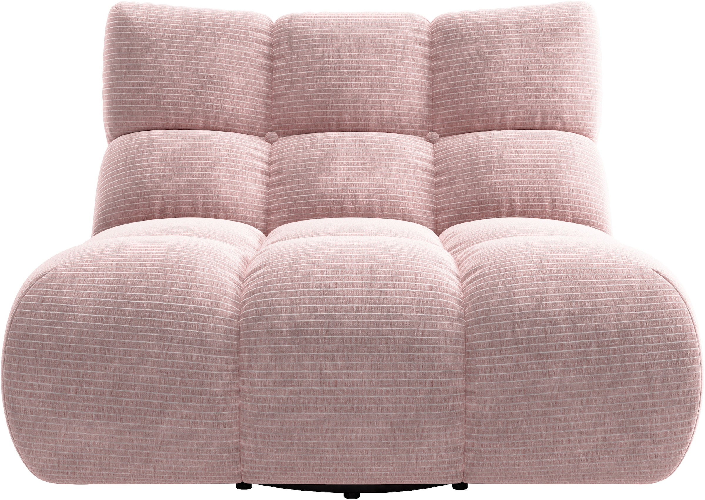 Home affaire 1,5-Sitzer "Cozy Bubble, 360 drehbarer Sessel, Breite 107 cm" mit eleganter Steppung, Rundumbezug & weicher Polsterung