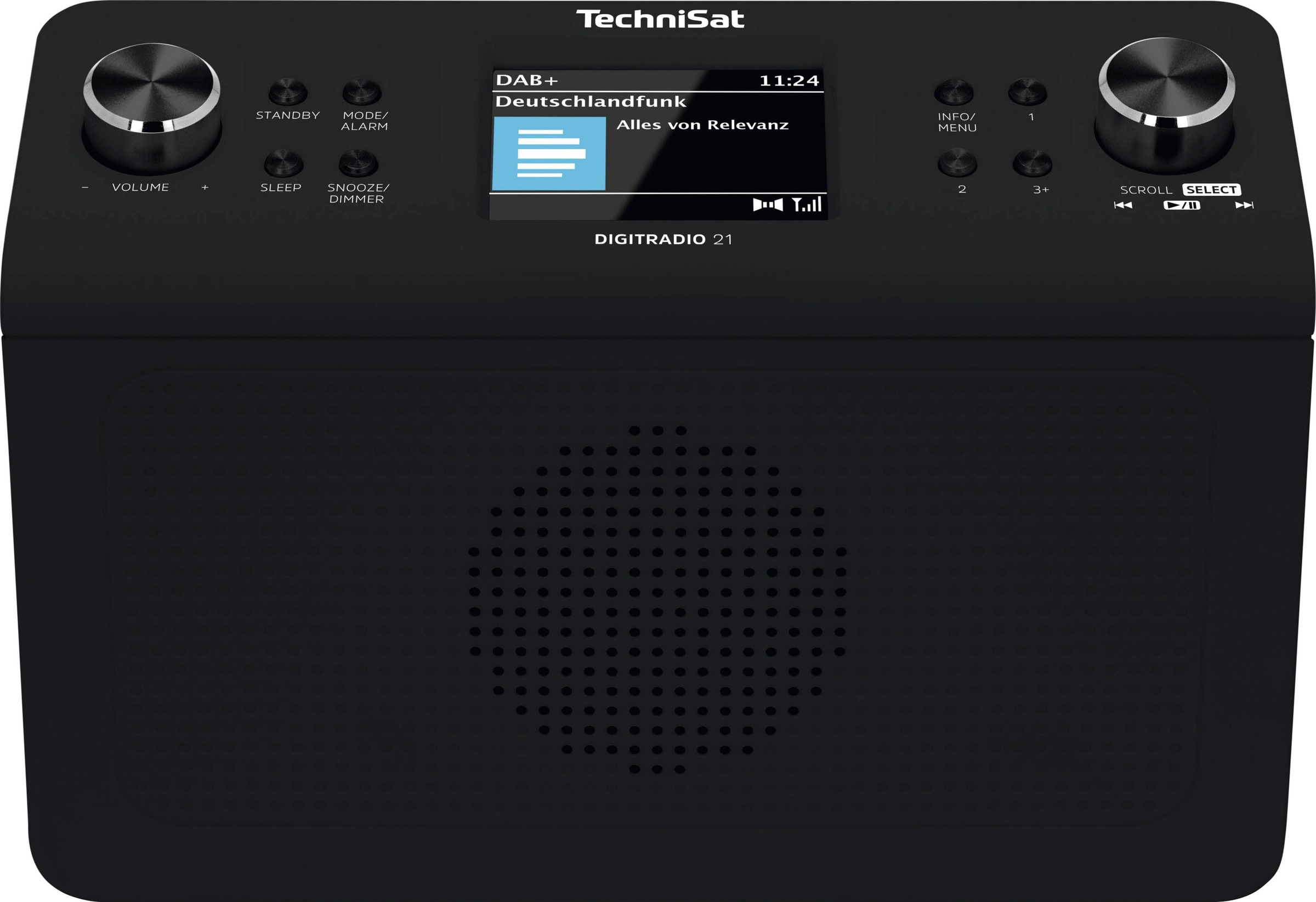 TechniSat Küchen-Radio »DIGITRADIO 21«, (A2DP Bluetooth-AVRCP Bluetooth Digitalradio (DAB+)-UKW mit RDS 2 W), Unterbau-Radio,Küchen-Radio