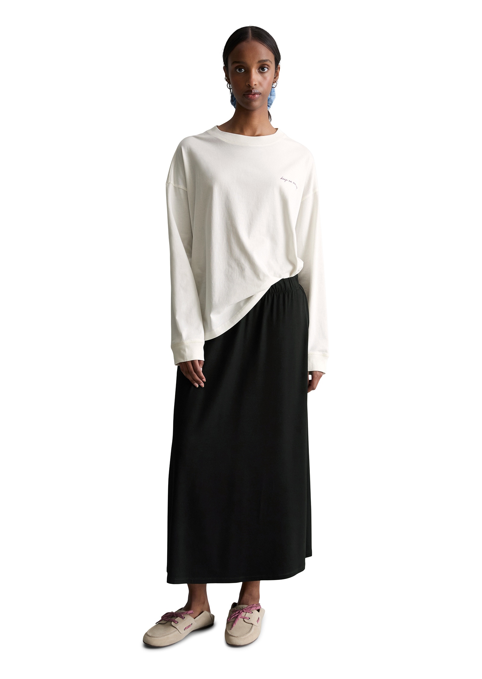 Marc O'Polo DENIM Langarmshirt »aus Heavy Jersey«