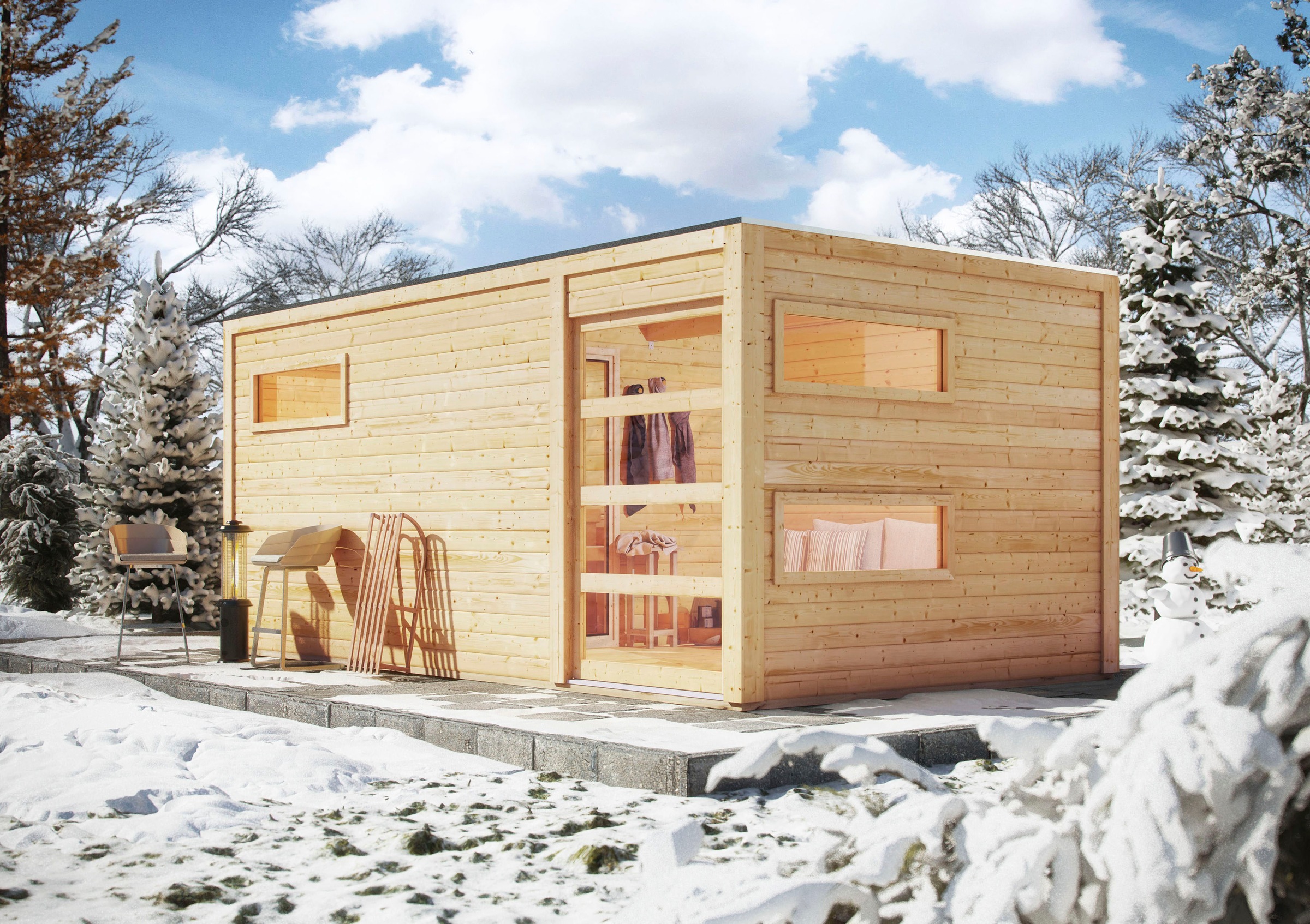 KONIFERA Saunahaus 