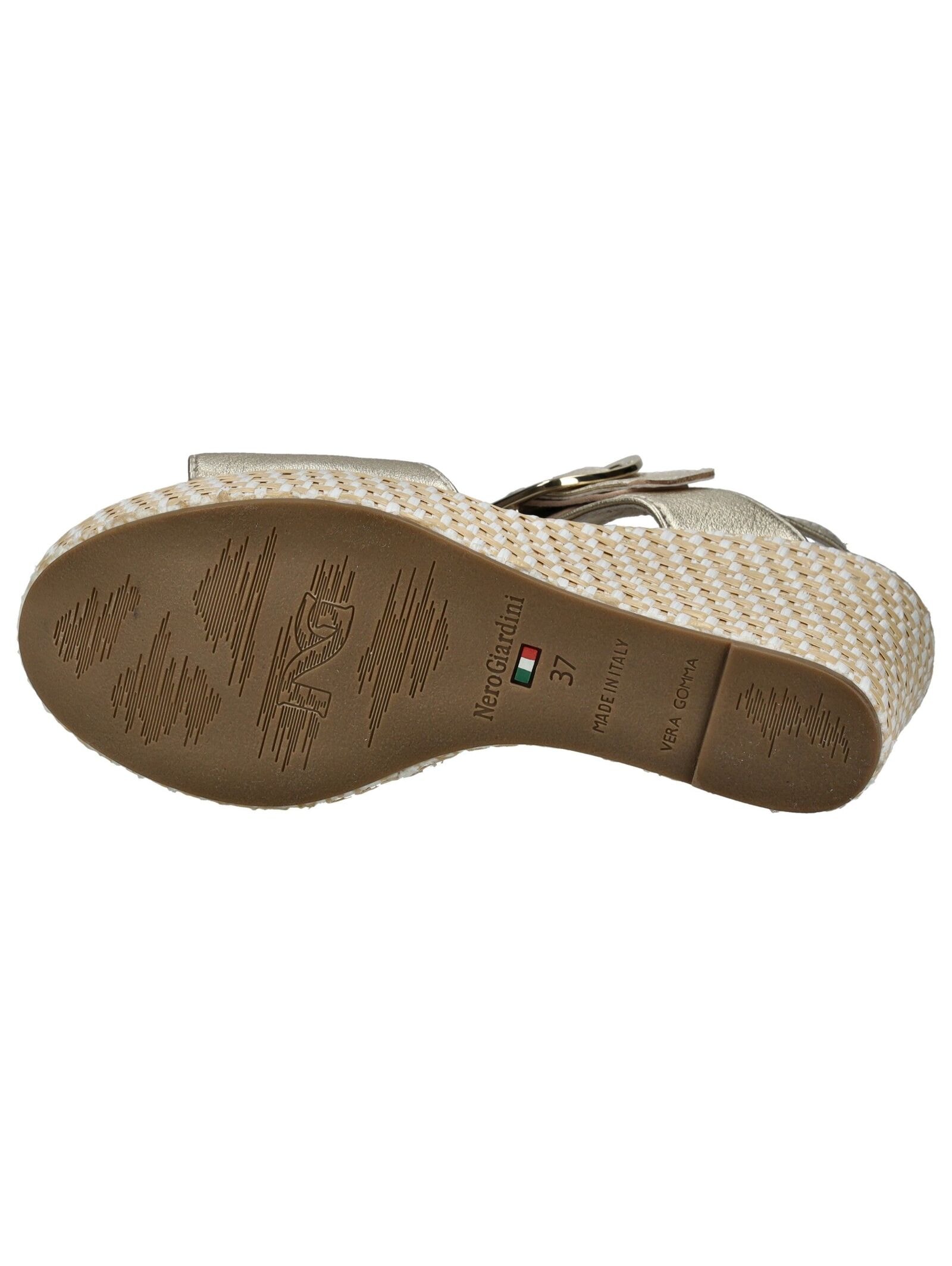 Nero Giardini Keilsandalette »Nero Giardini Sandalen Leder«