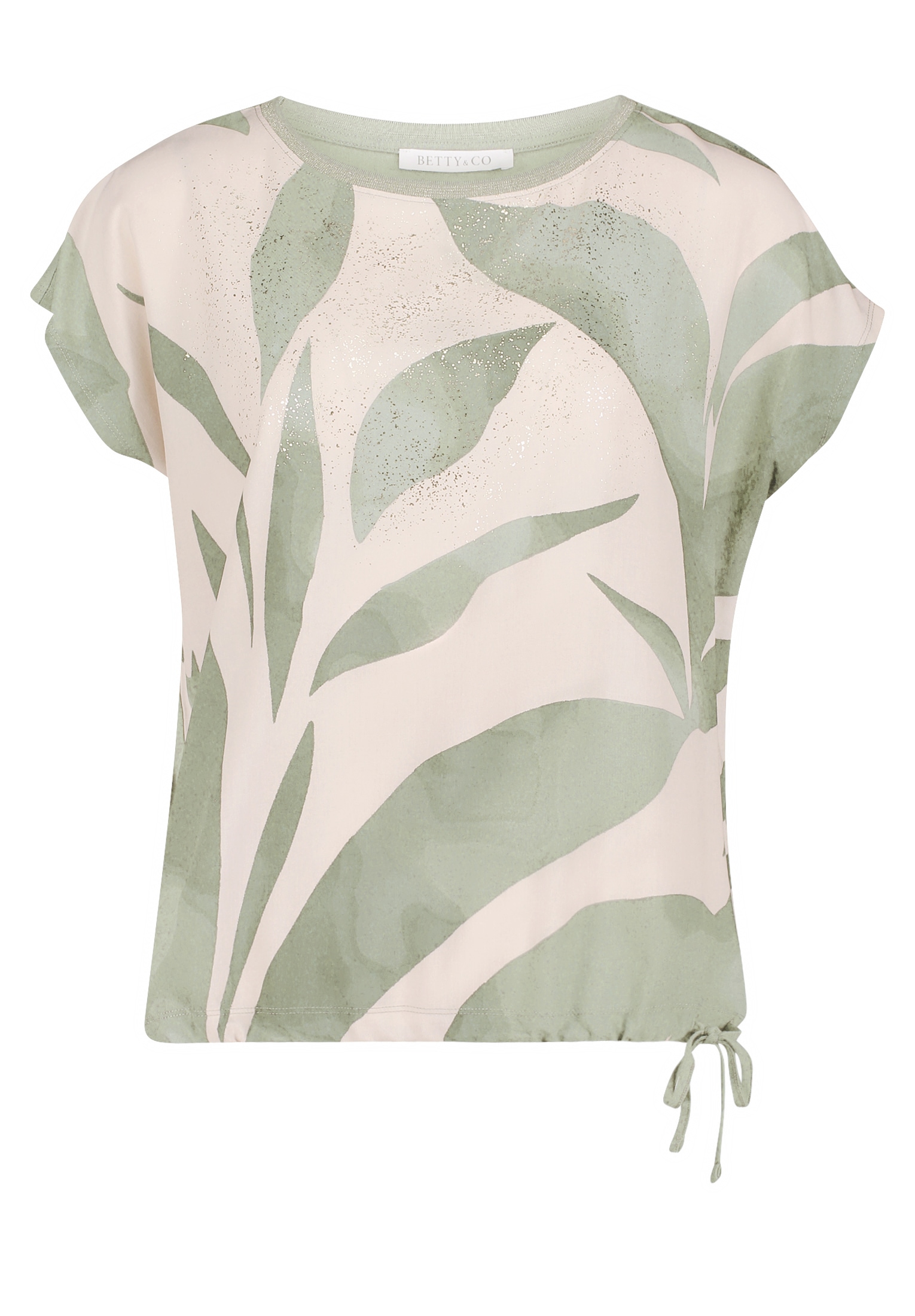 Betty&Co Kurzarmshirt »Damen mit Print« 1 tlg.