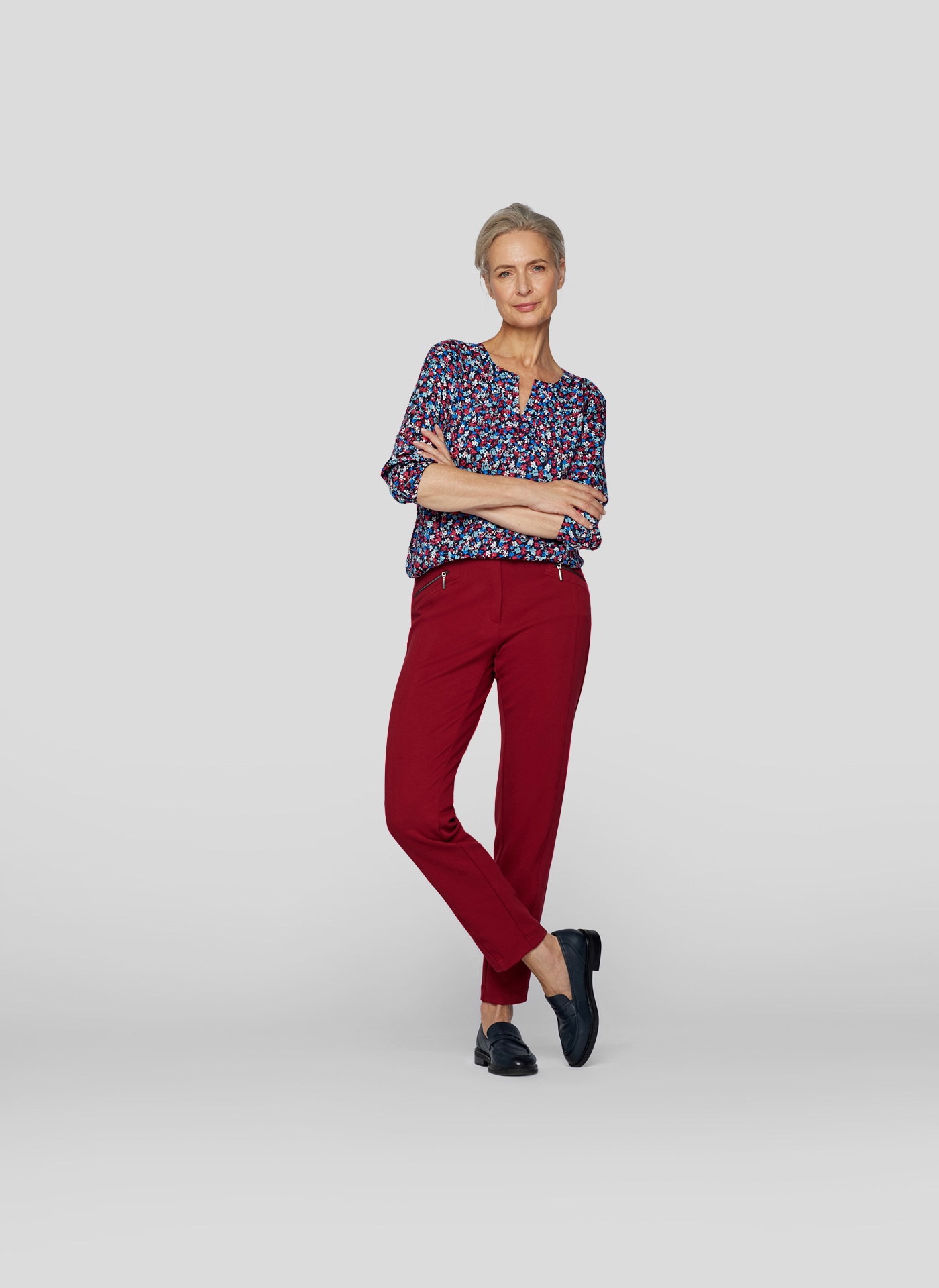 Rabe Klassische Bluse »Rabe Blumige Eleganz-Stilvolle Damenbluse für jeden Anlass«