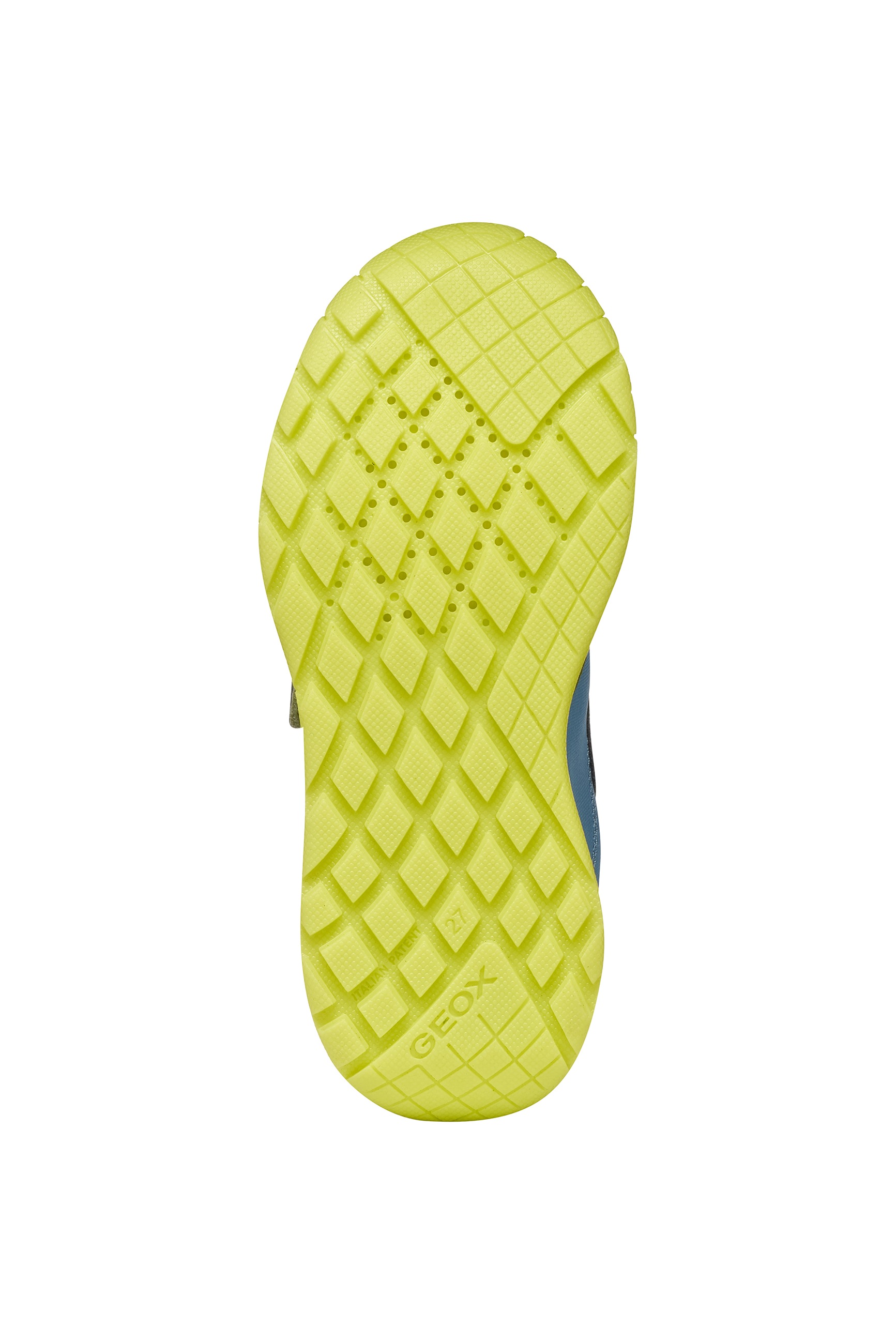 Thumbnail - Geox Klettschuh "J RANN-E BOY" Halbschuh mit GEOX Spezial Membran, Größenschablone zum Download