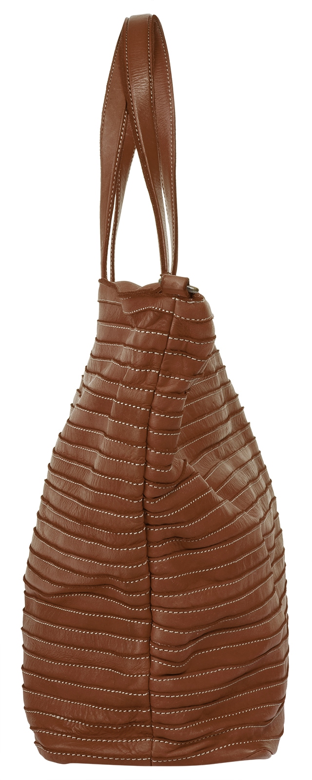 Samantha Look Shopper echt Leder, Made in Italy