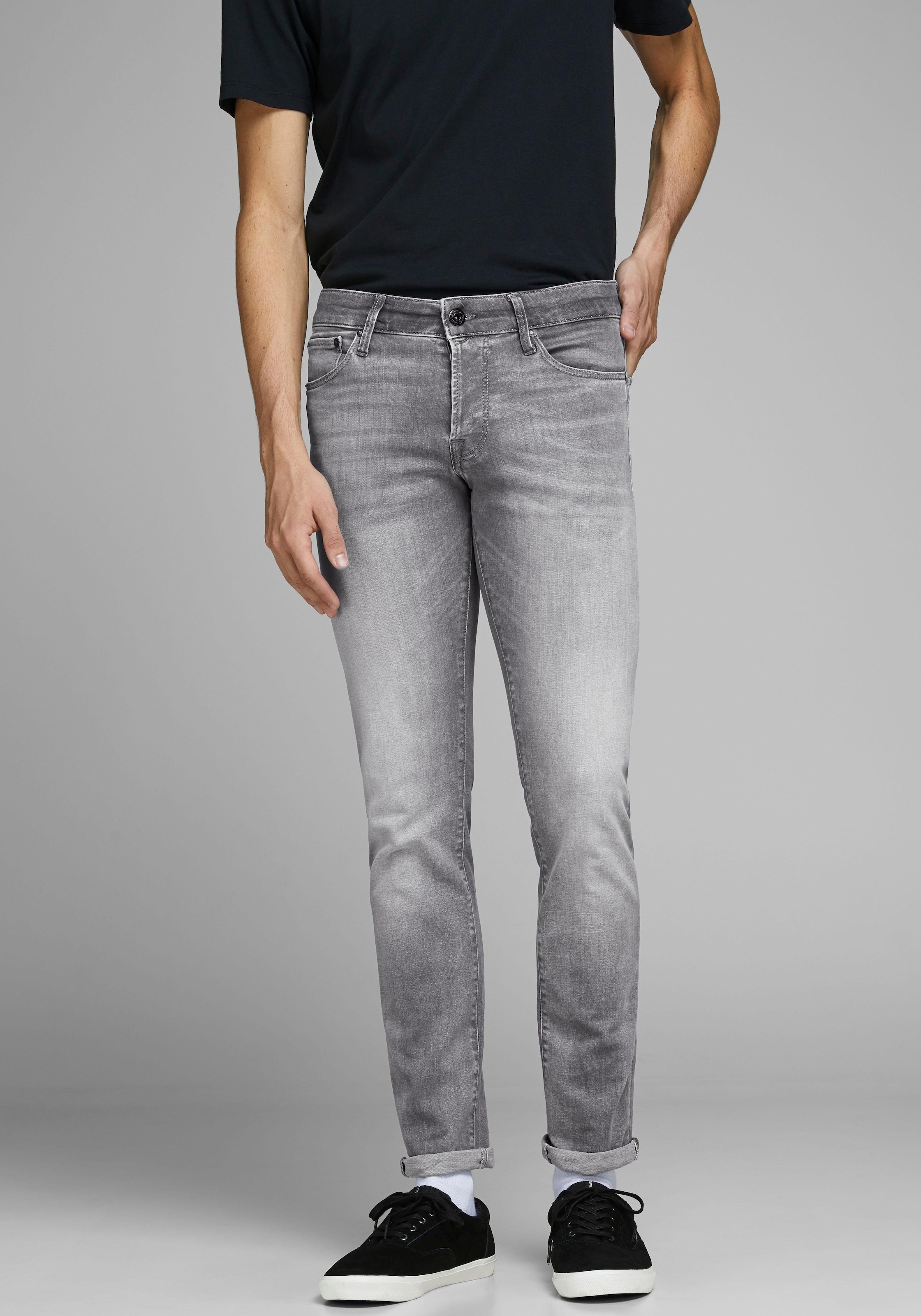 Jack & Jones Slim-fit-Jeans "JJIGLENN JJICON JJ 619 50SPS NOOS" Baumwollmischung, slim fit