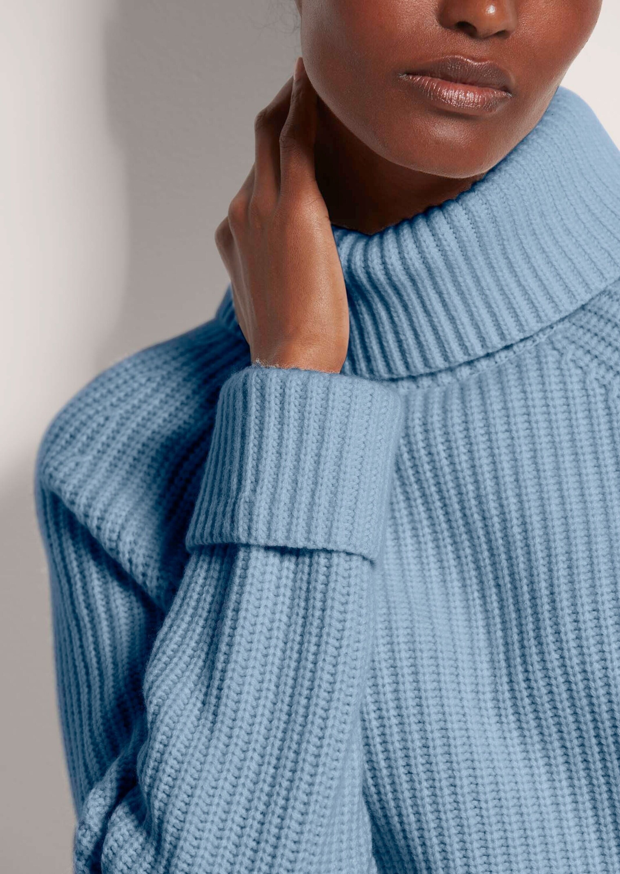 MADELEINE Longpullover »Strickpullover Rollkragen-Pullover aus Kaschmir-Mix«