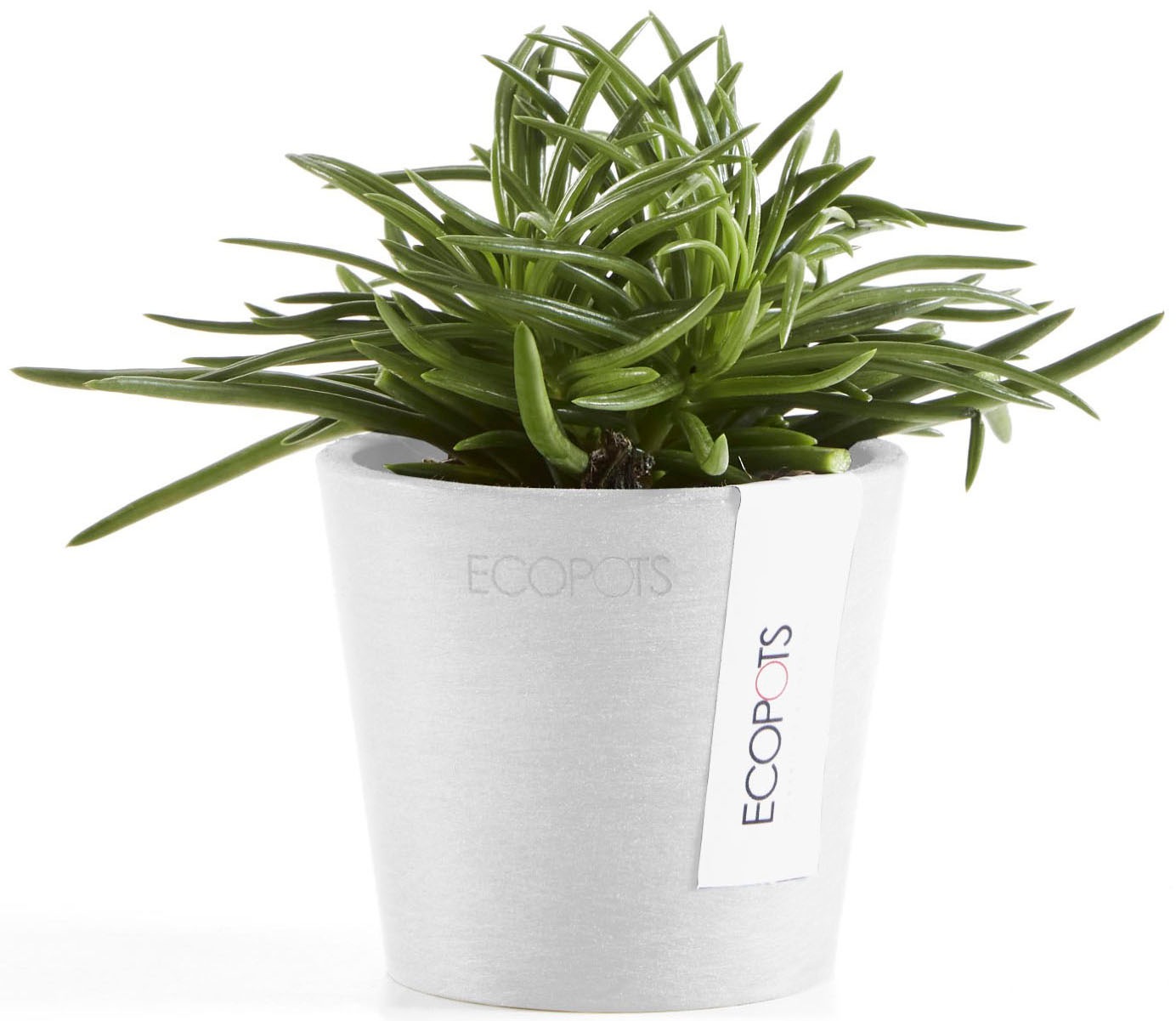 ECOPOTS Blumentopf »Amsterdam Mini 8 Weiß« für den Innenbereich