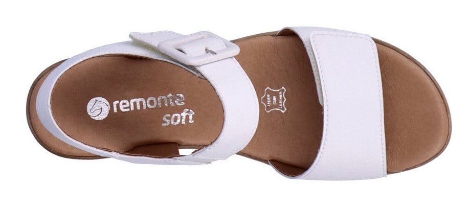 Remonte Sandalette »ELLE-Collection«, Sommerschuh, Sandale, Klettschuh, mit Klettverschlüssen