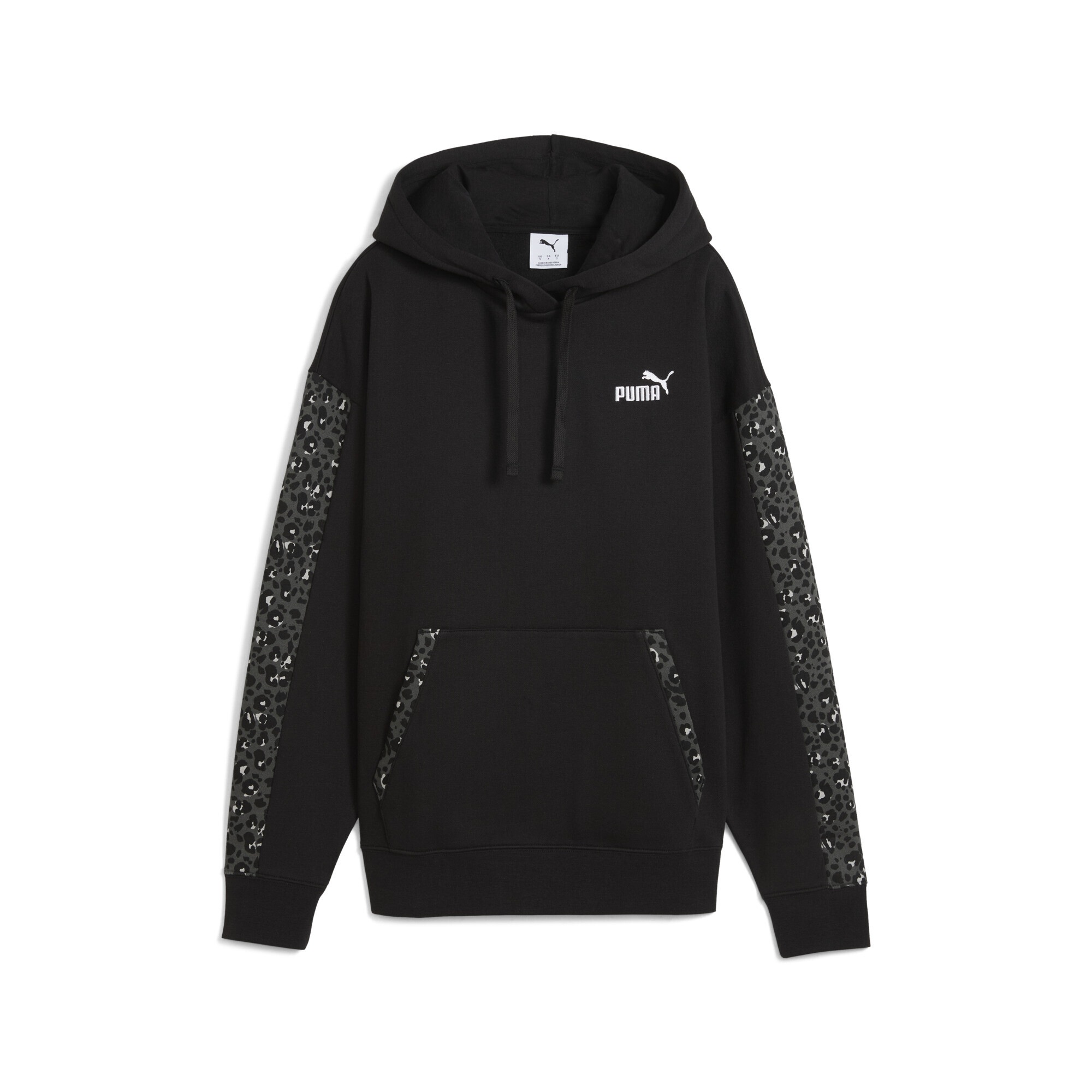 PUMA Hoodie "Essentials Comfort Hoodie mit Animal-Print Damen" günstig online kaufen