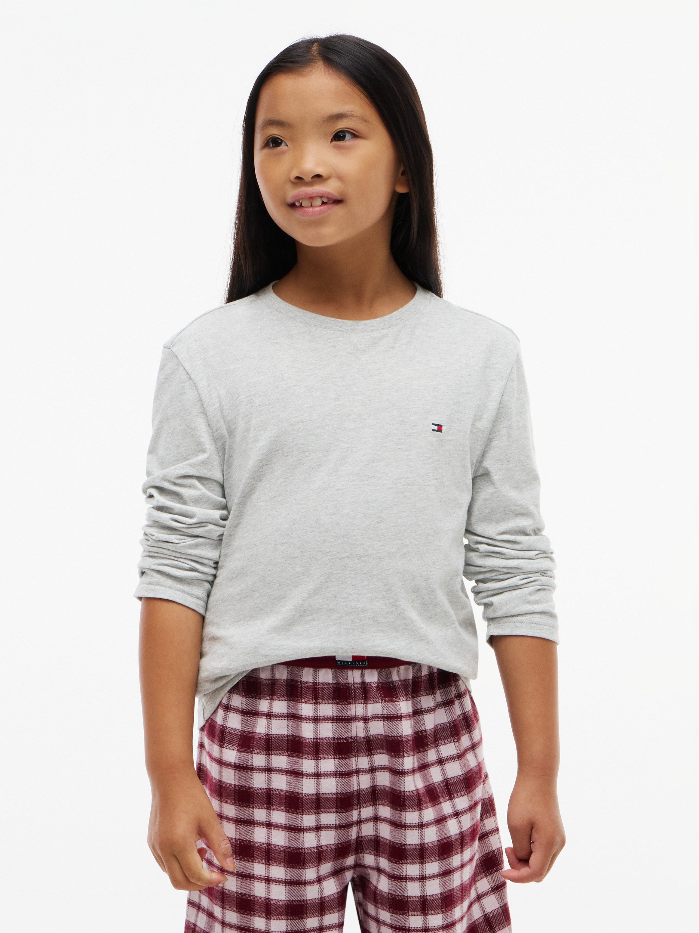 Tommy Hilfiger Underwear Longsleeve »2PK« Signature Langarm-Lounge-Shirts aus Jersey