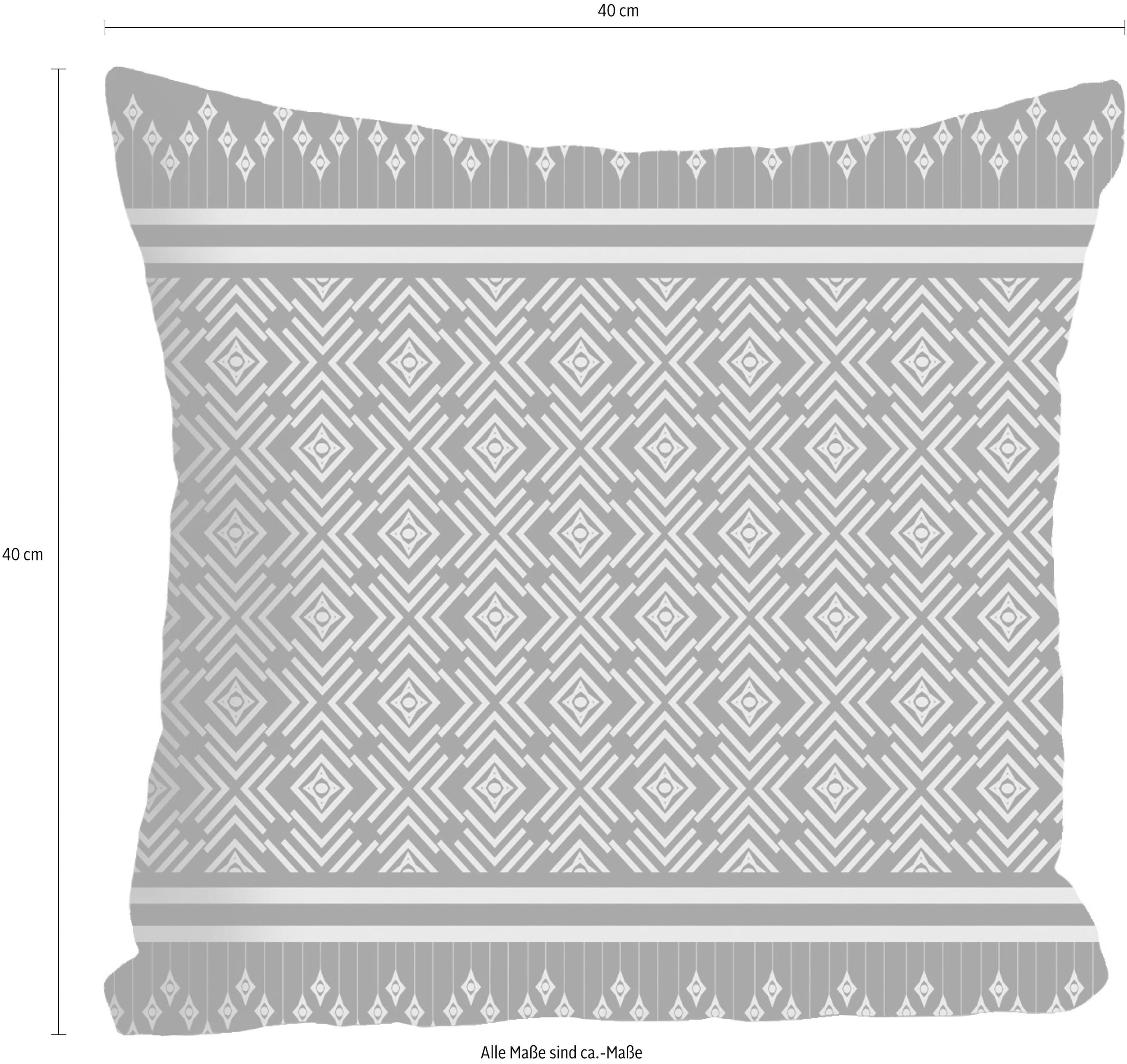 queence Dekokissen »»Mexico«« Kissenhülle ohne Füllung, 1 Stück